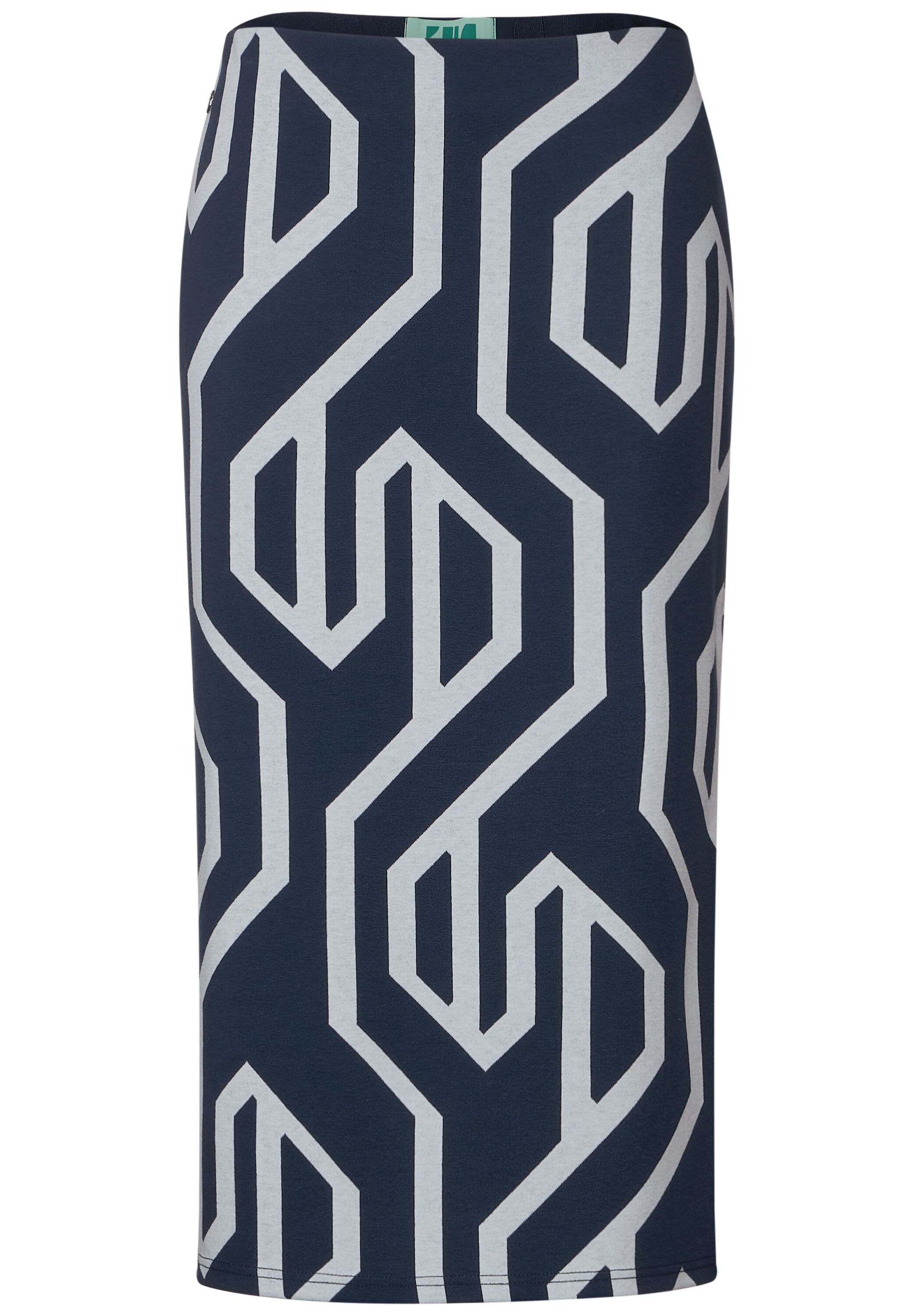 Jacquard Midirock mit Dessin