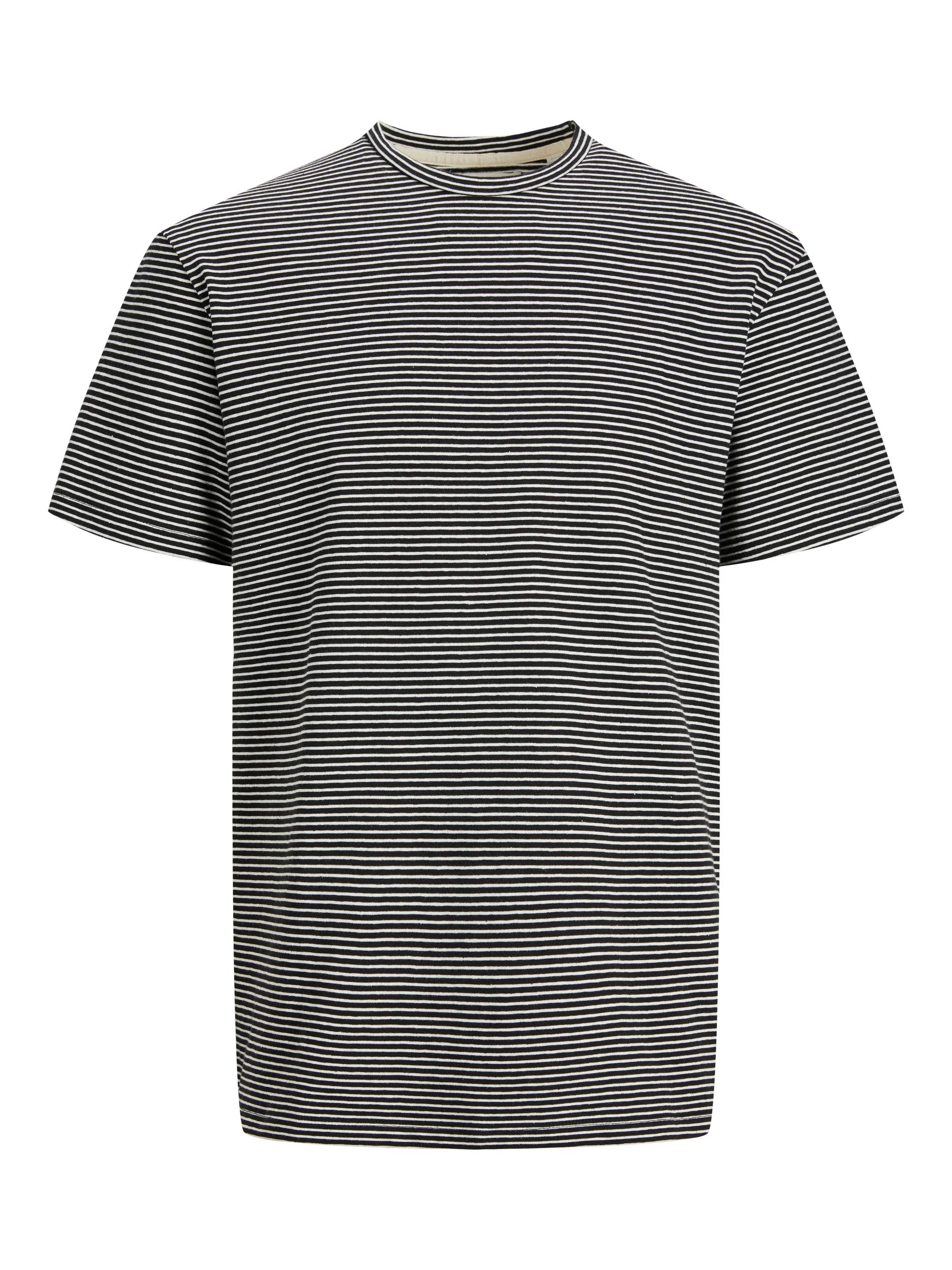 JPRCC SOFT LINEN TEE SS CREW STRIPE