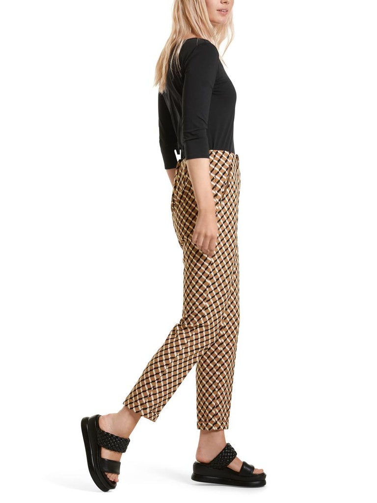 Jerseyhose mit Graphic-Muster