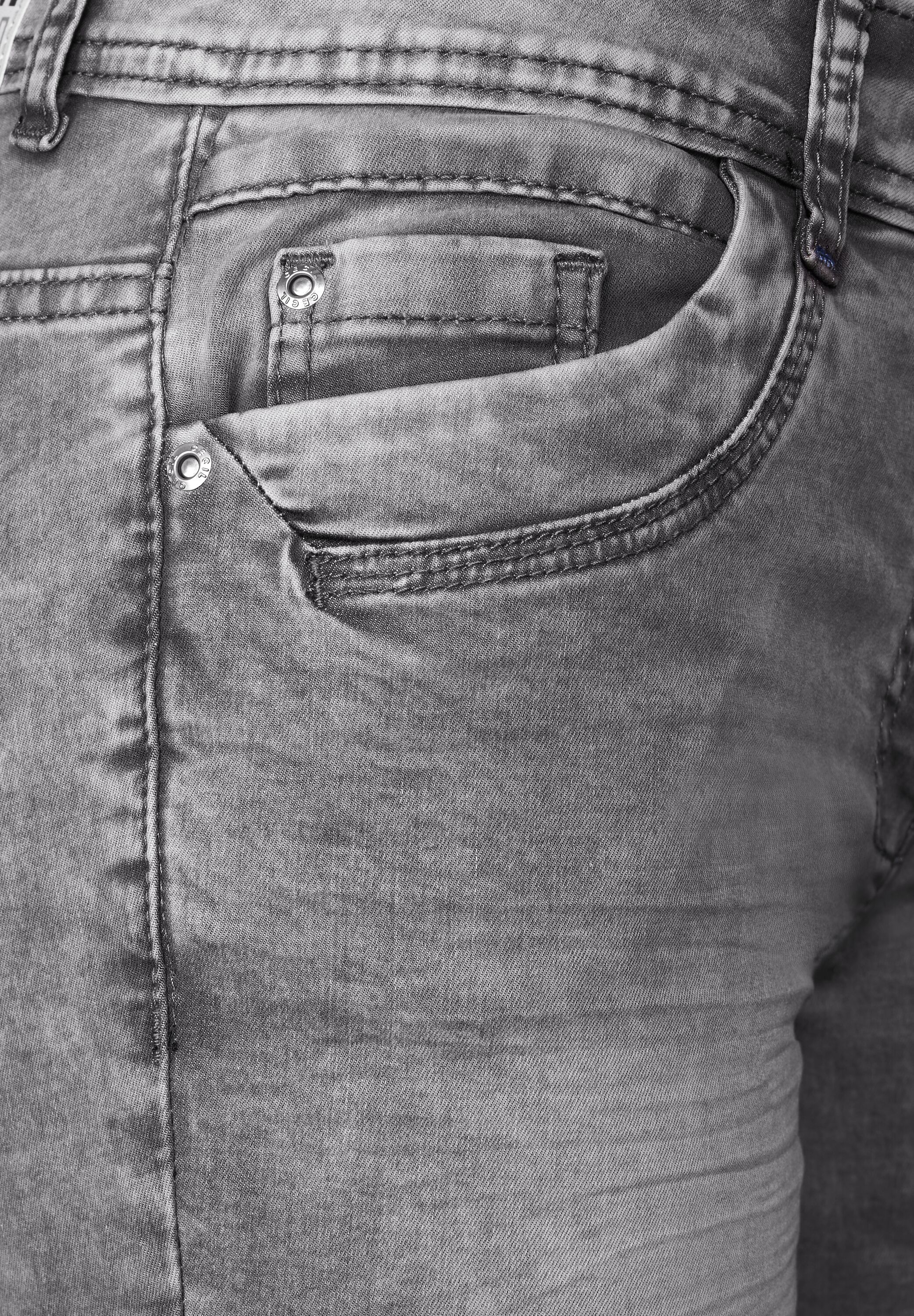 Graue Loose Fit Jeans