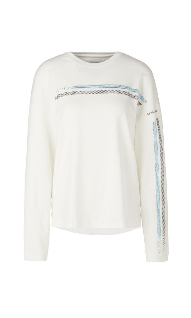 Shirt mit Strasssteinchen