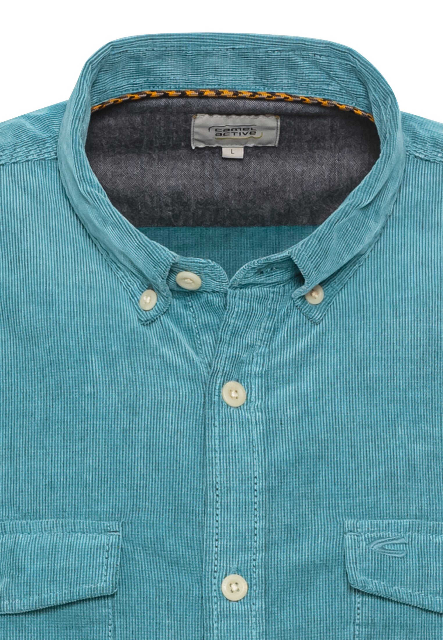 Langarm Hemd in Regular Fit aus Cord