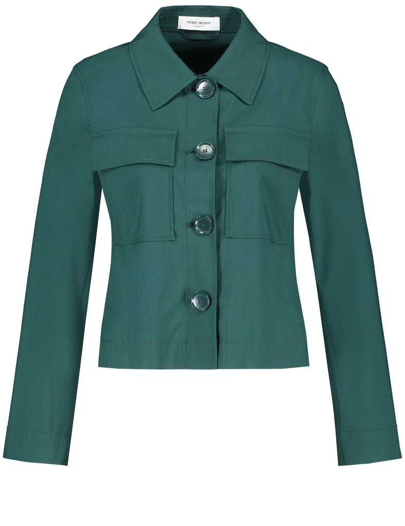 Blazer mit kastigem Schnitt