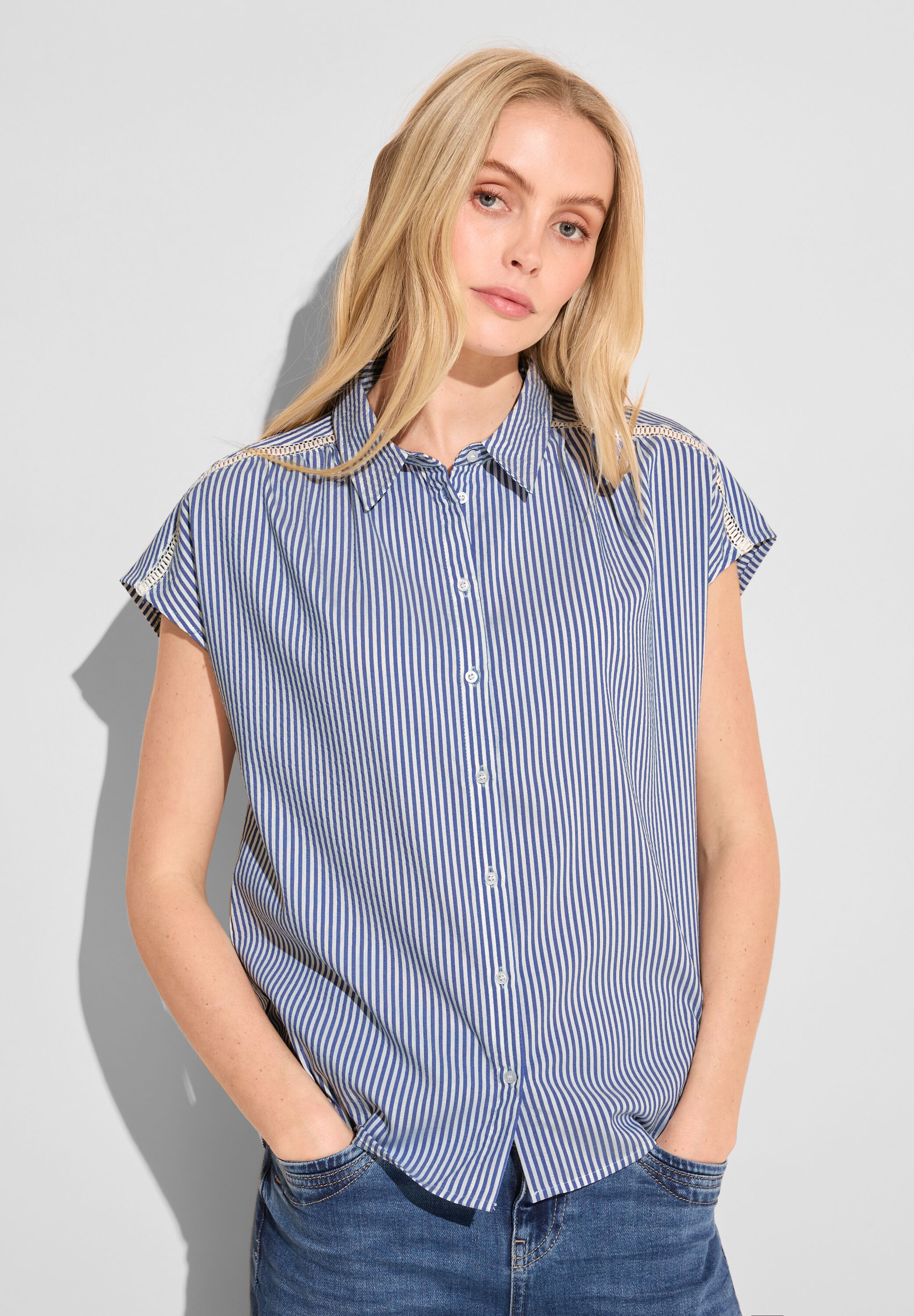 Gestreifte Sommer Bluse