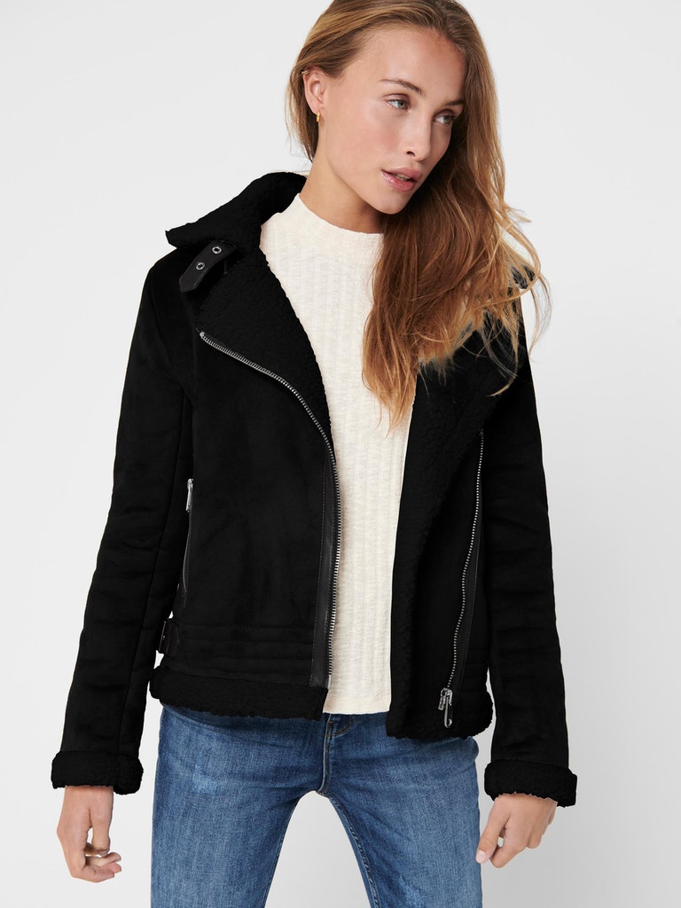 ONLDIANA BONDED AVIATOR JACKET CC OTW