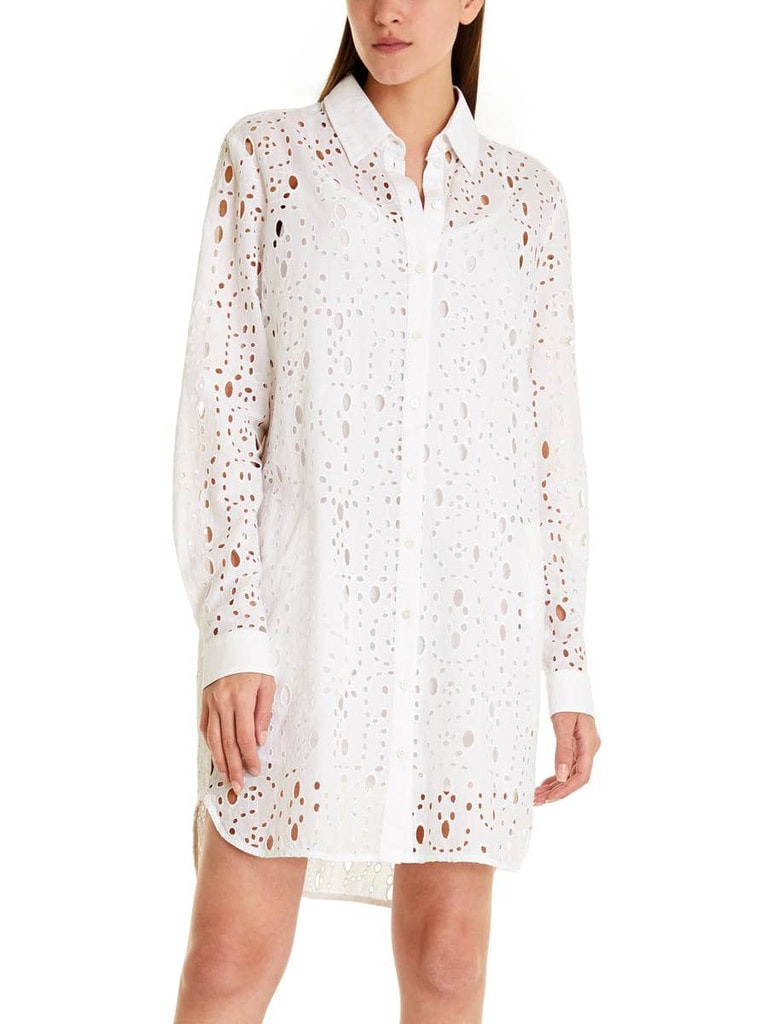 Kleid aus Lochspitze