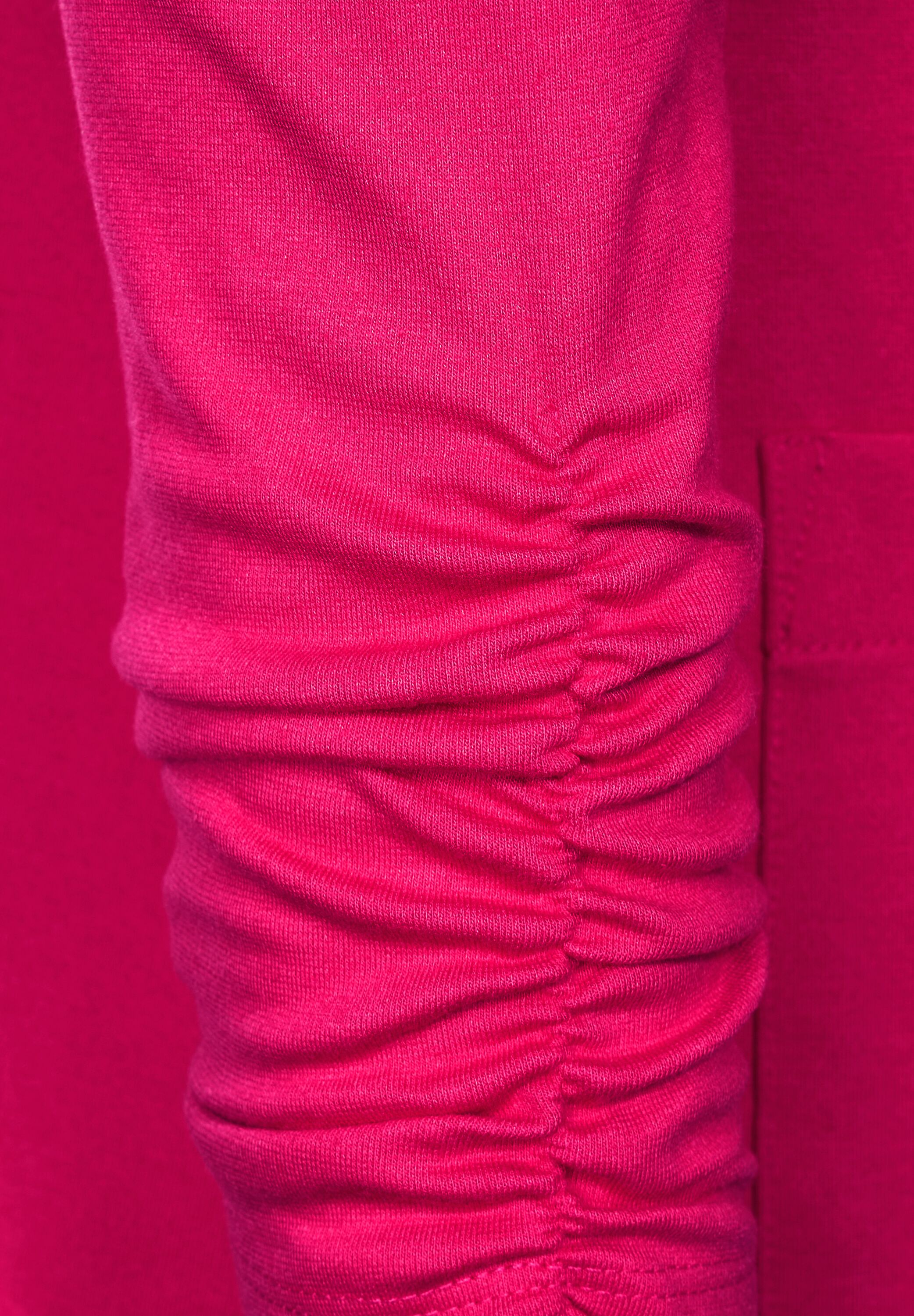 Sweatblazer mit Raffung