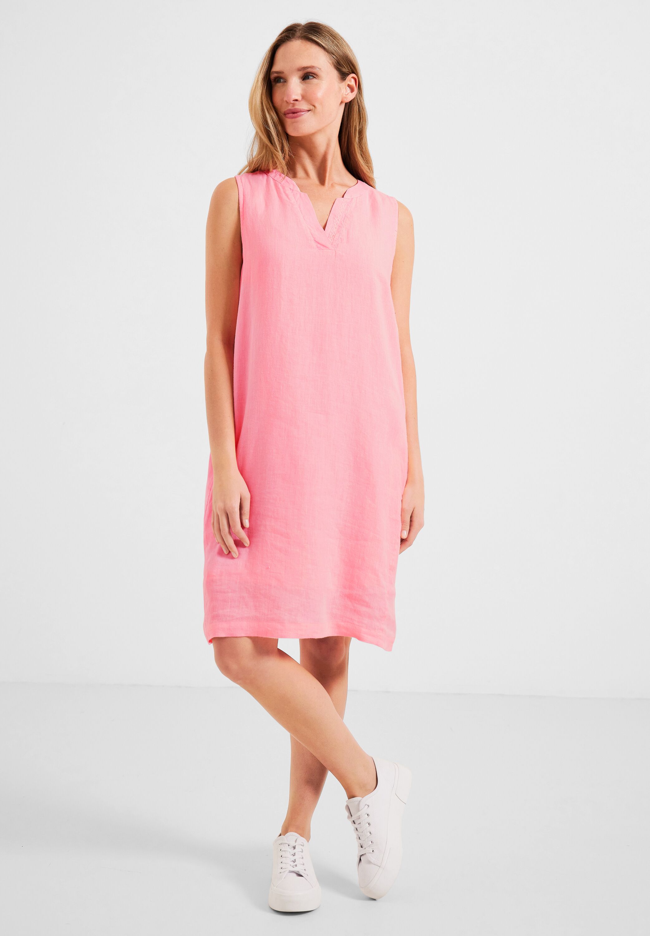 Leinen Kleid