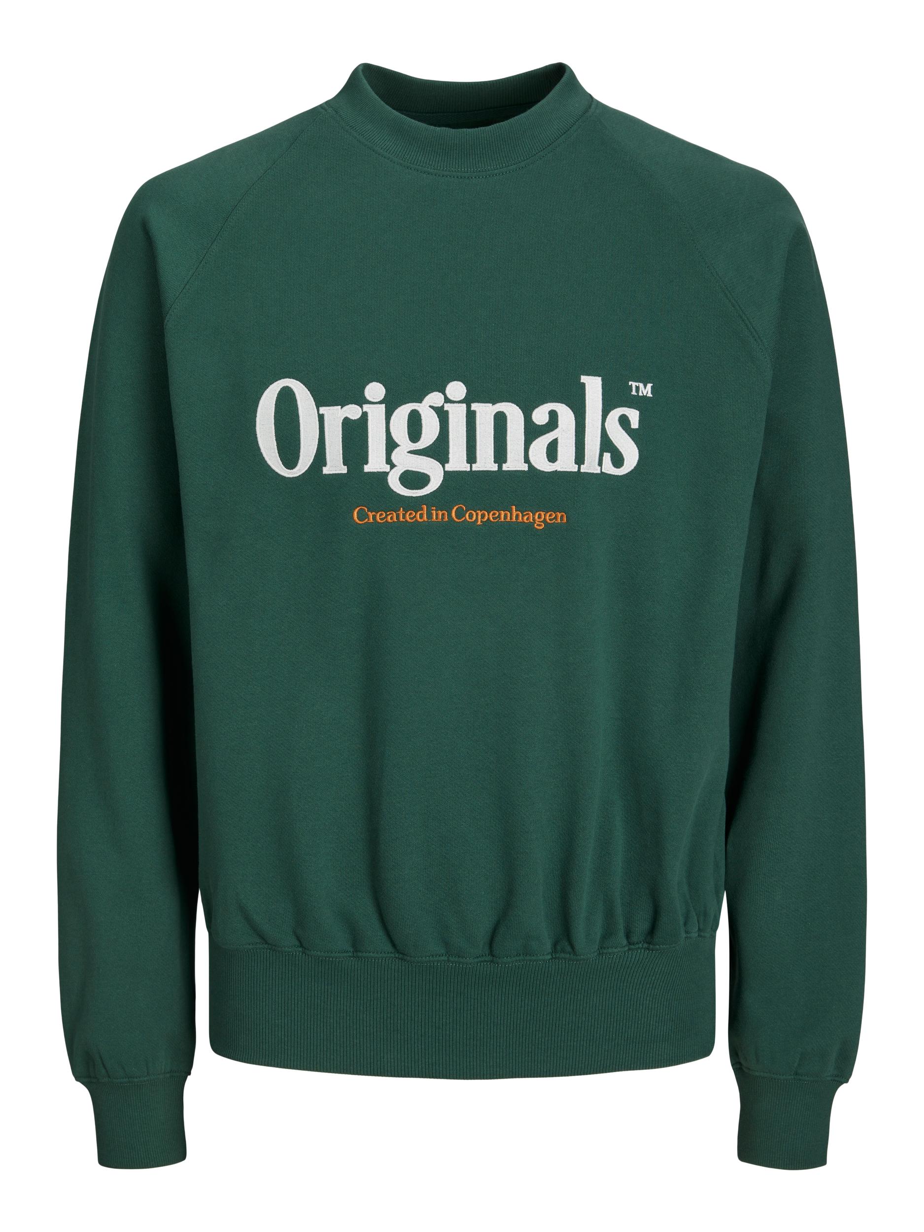 JORHARLOW EMB SWEAT CREW NECK