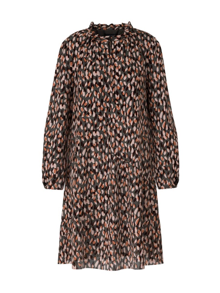 Gemustertes Kleid aus Viskose