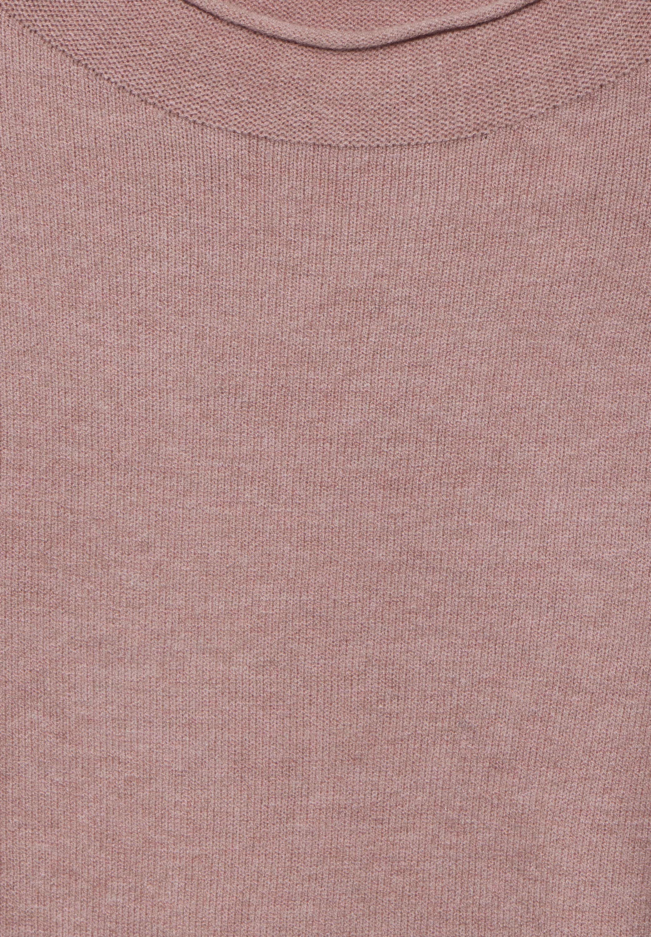 Pullover mit gerolltem Saum