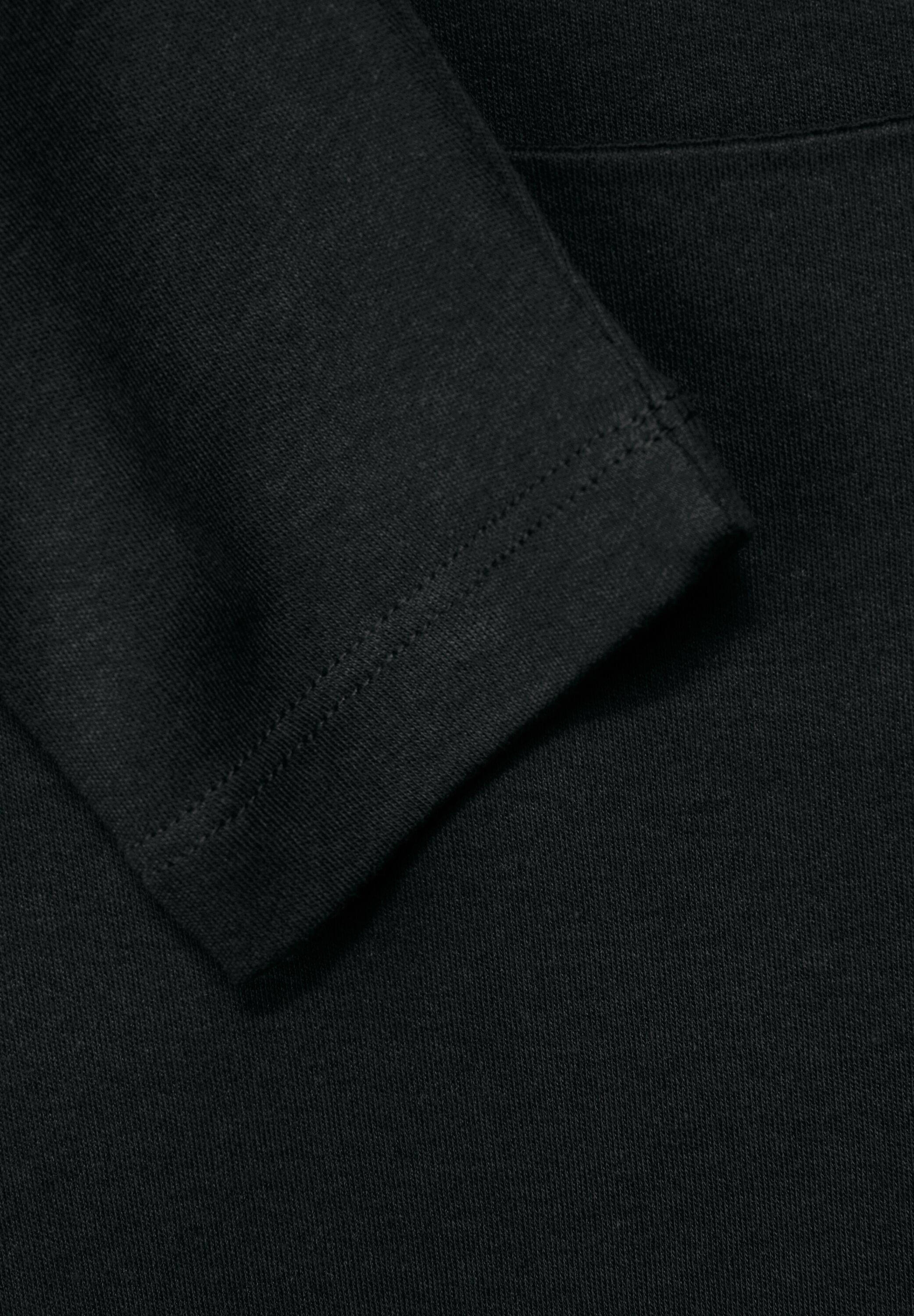 Shirt in Unifarbe
