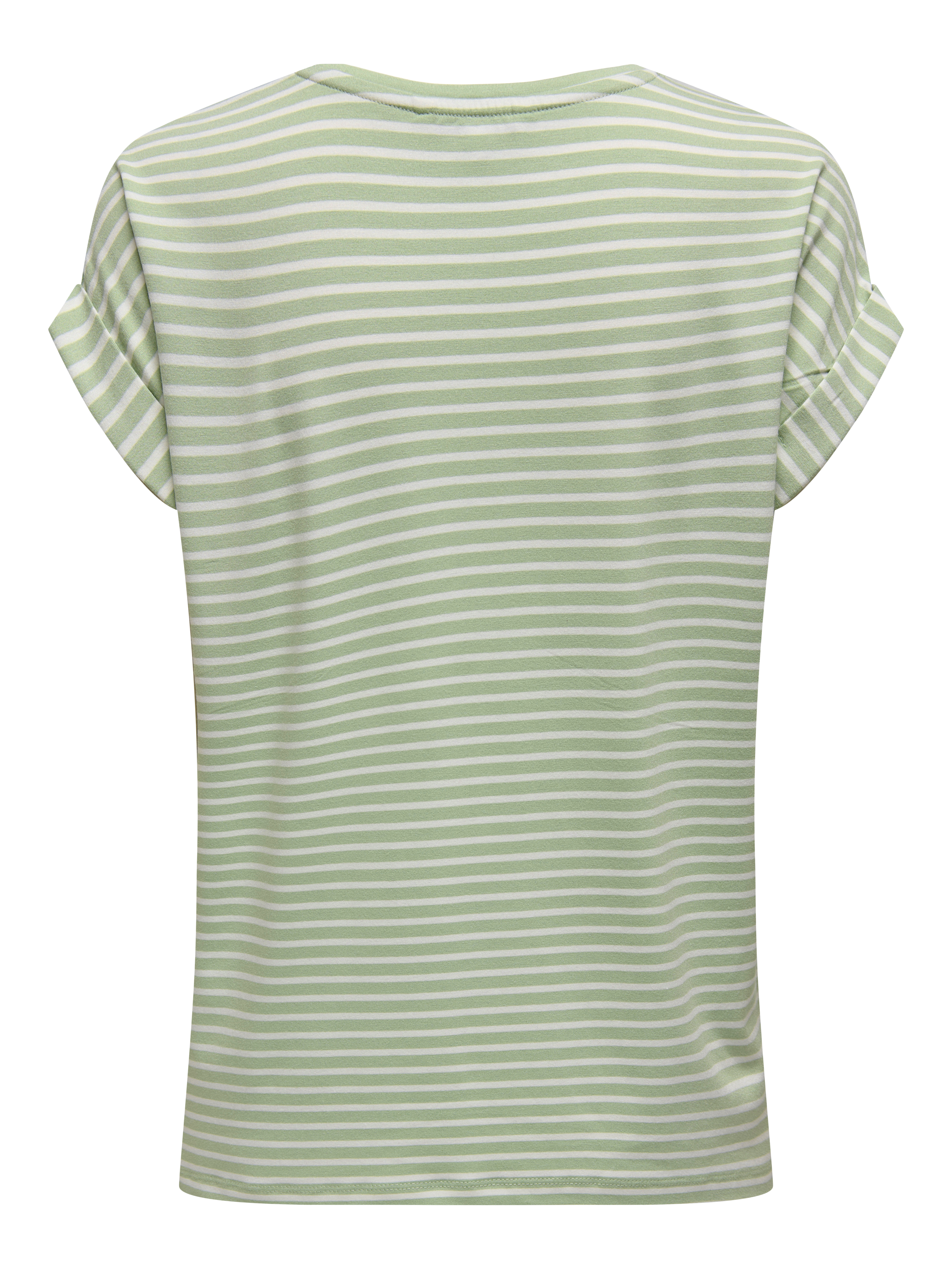 ONLMOSTER STRIPE S/S O-NECK TOP JRS NOOS