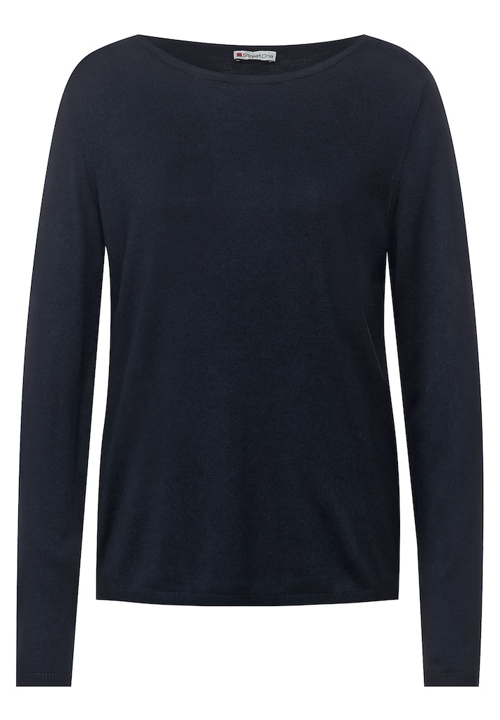 Pullover in Melangeoptik
