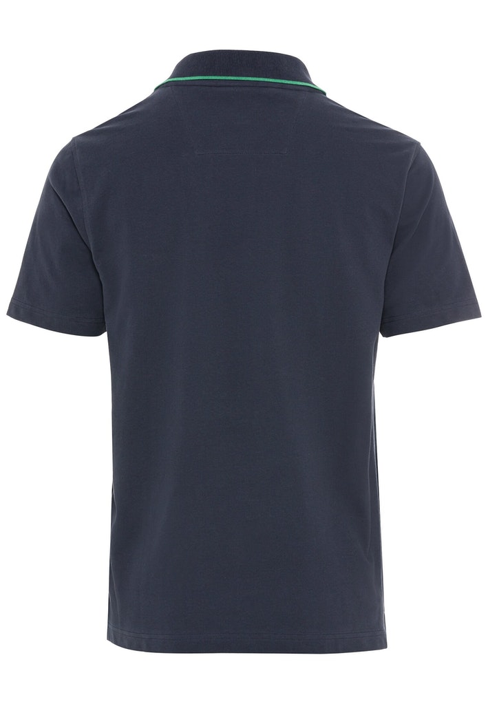 Kurzarm Poloshirt aus reiner Baumwolle