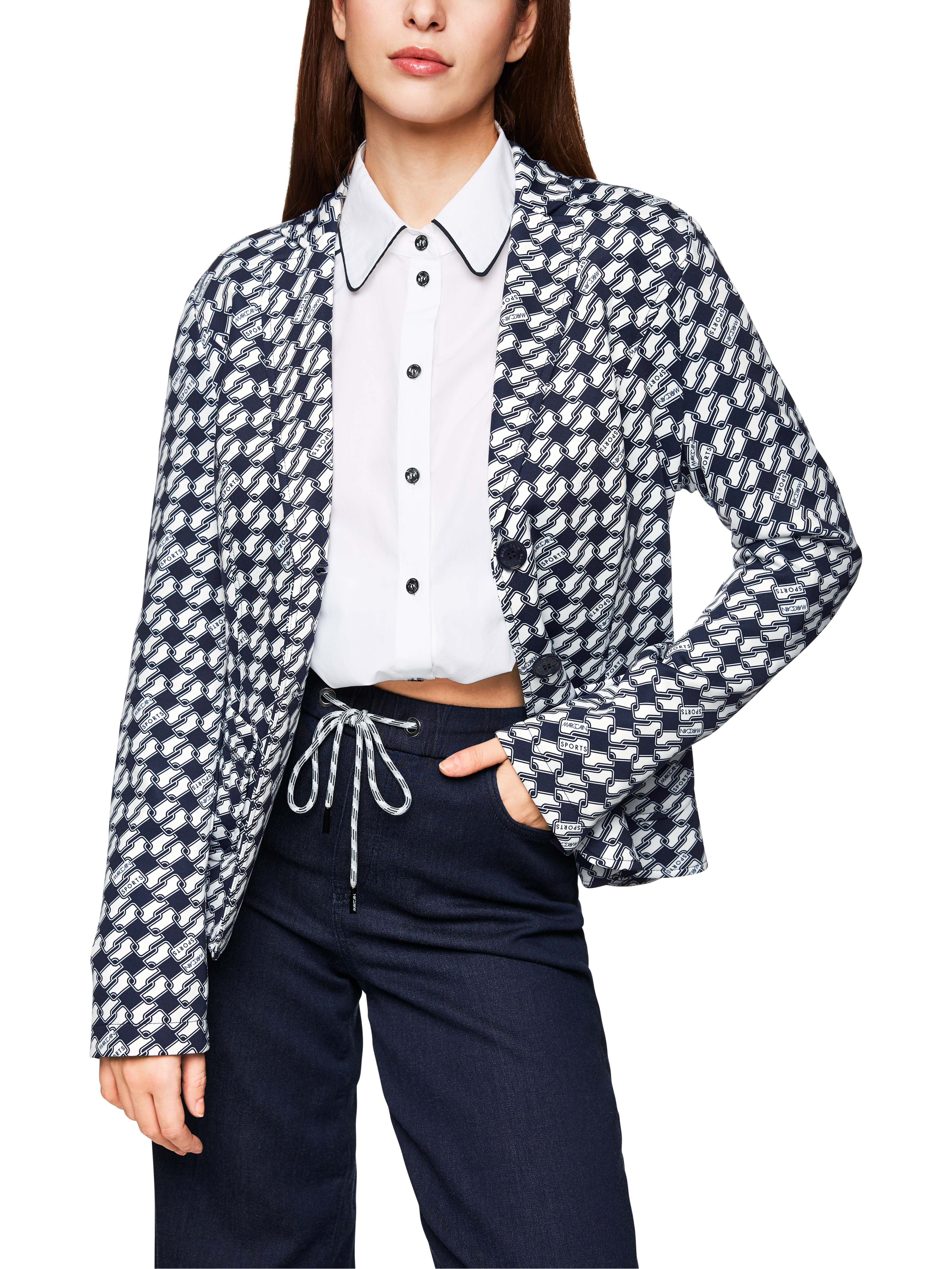 Bedruckter Blazer