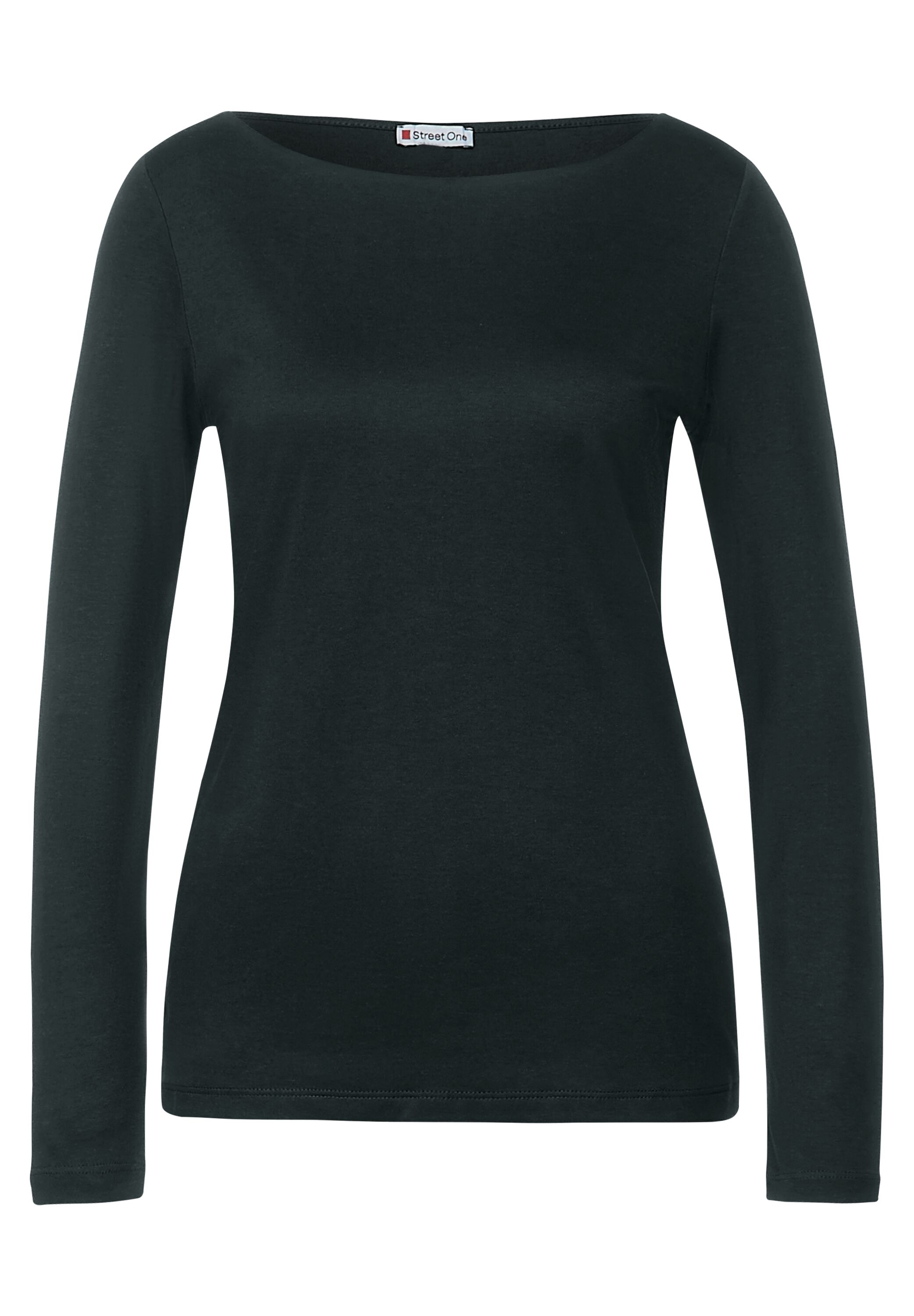 Shirt in Unifarbe