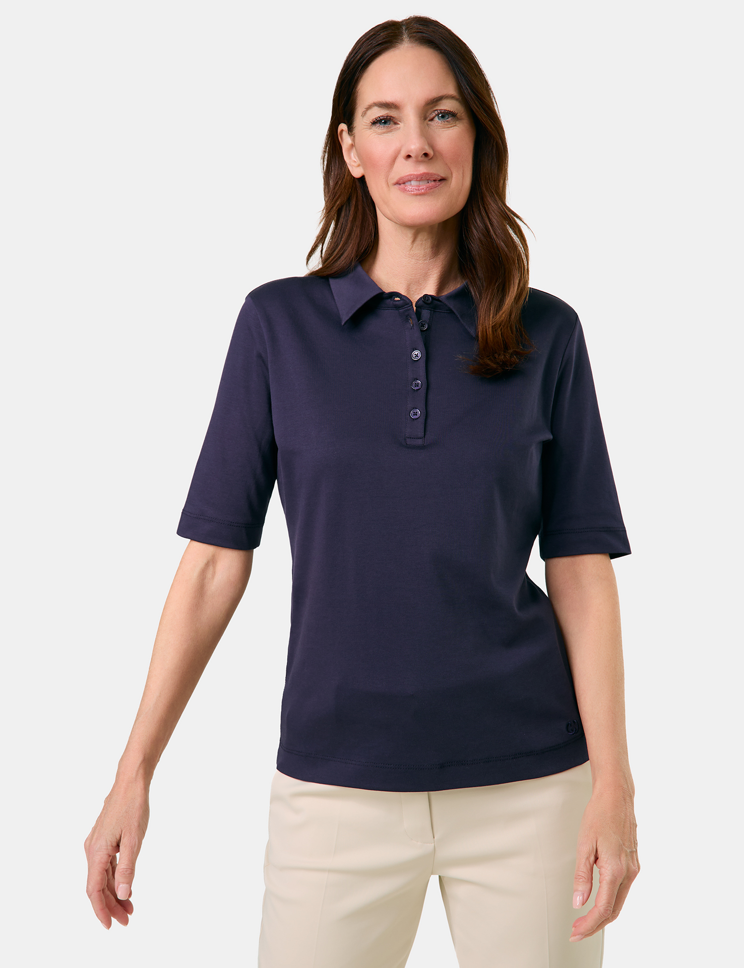 Poloshirt aus reiner Baumwolle