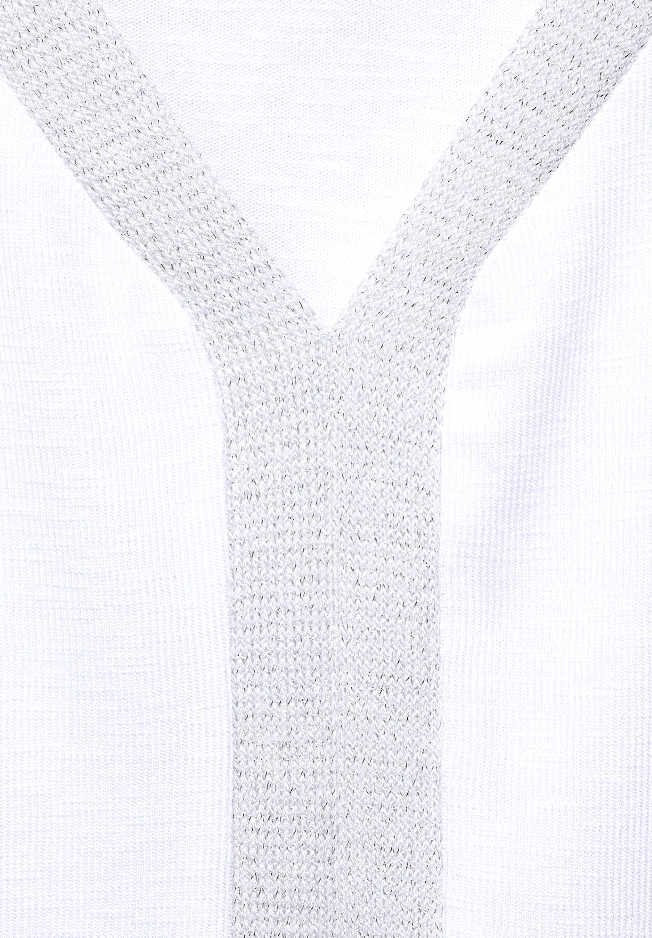 T-Shirt mit Schimmerdetails