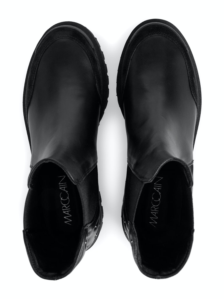 Biker-Stiefeletten mit Nieten