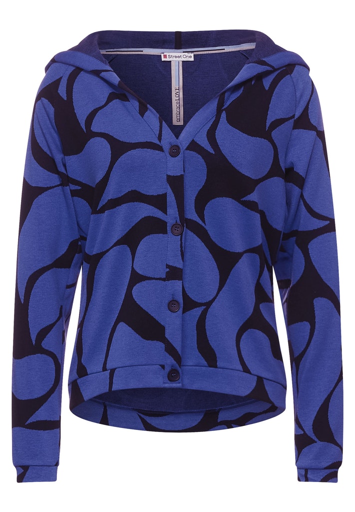 Shirtjacke mit Print