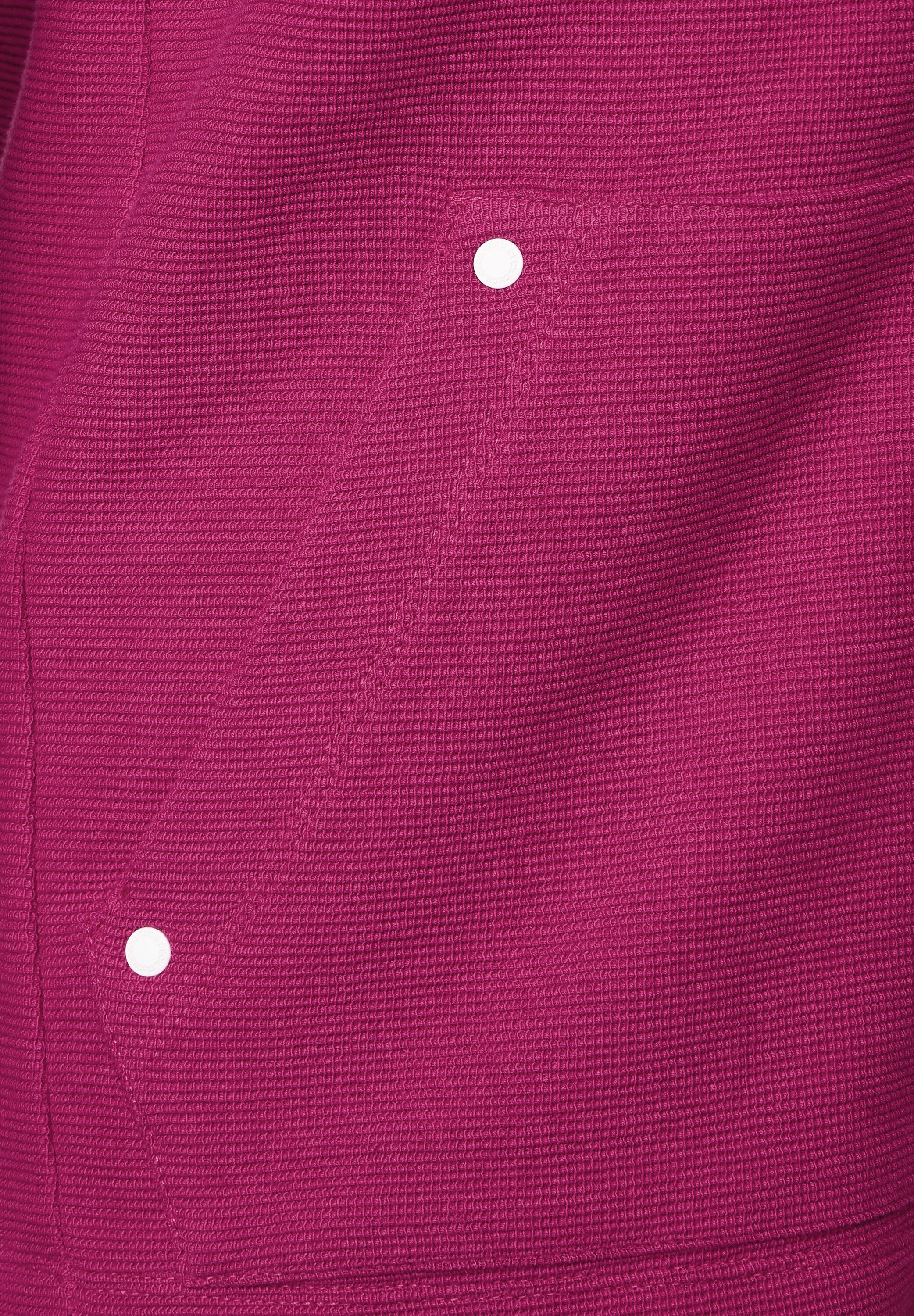 Shirtjacke mit Struktur