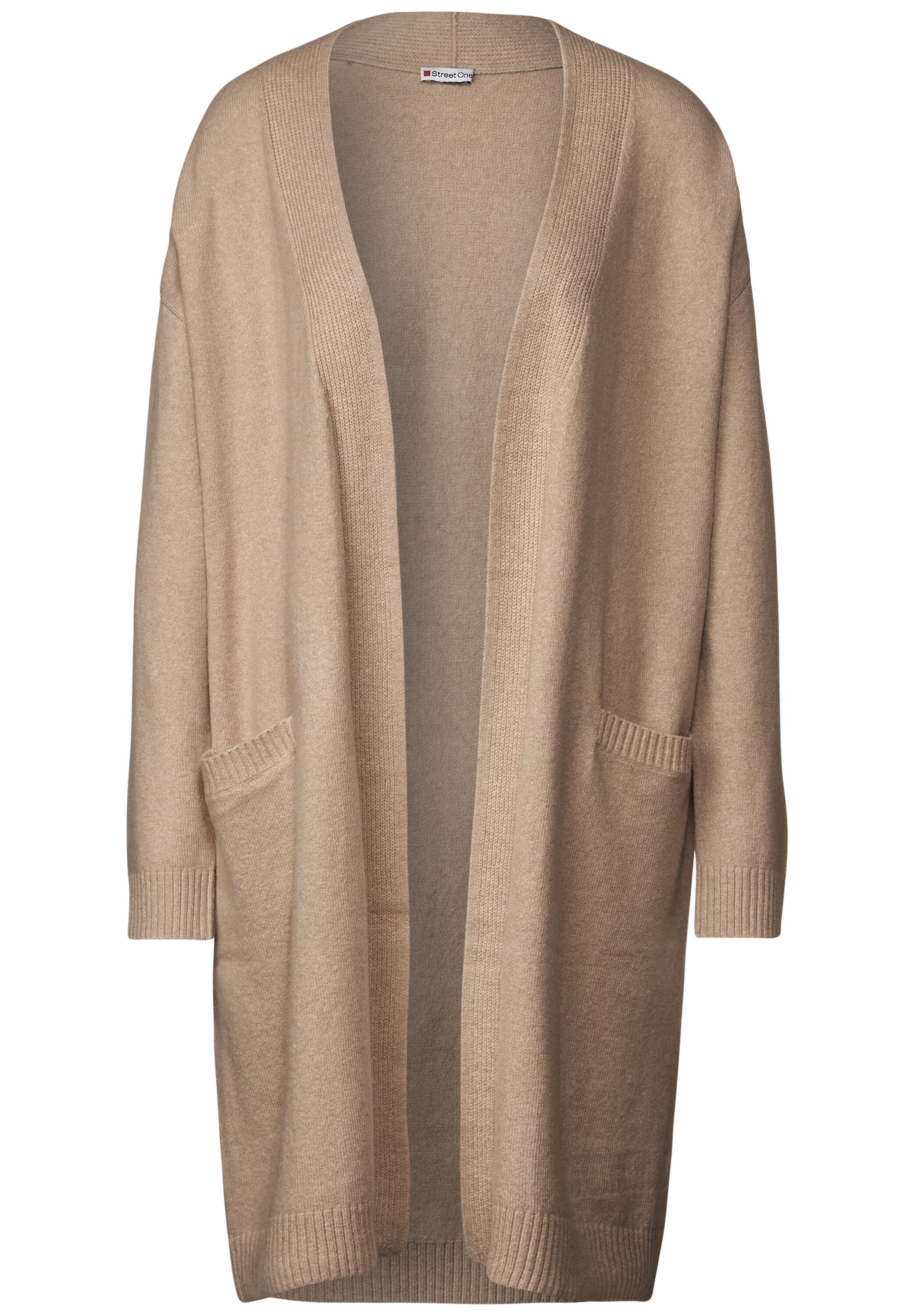 Offener Long Cardigan