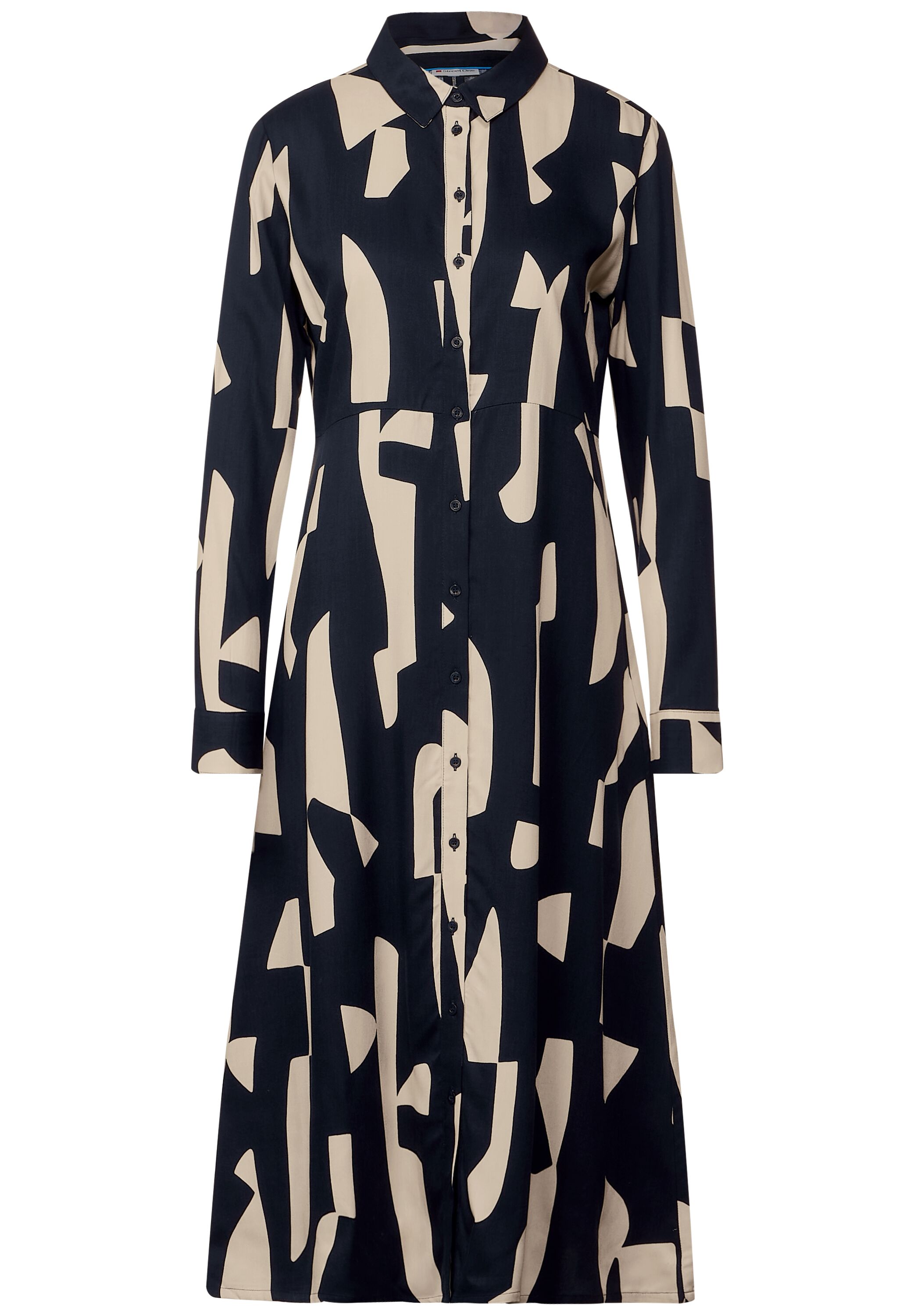 Midi Kleid mit Print