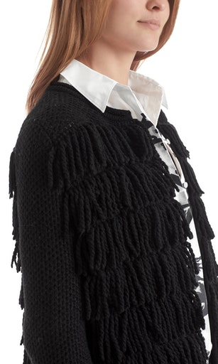 Fransenjacke Knitted in Germany