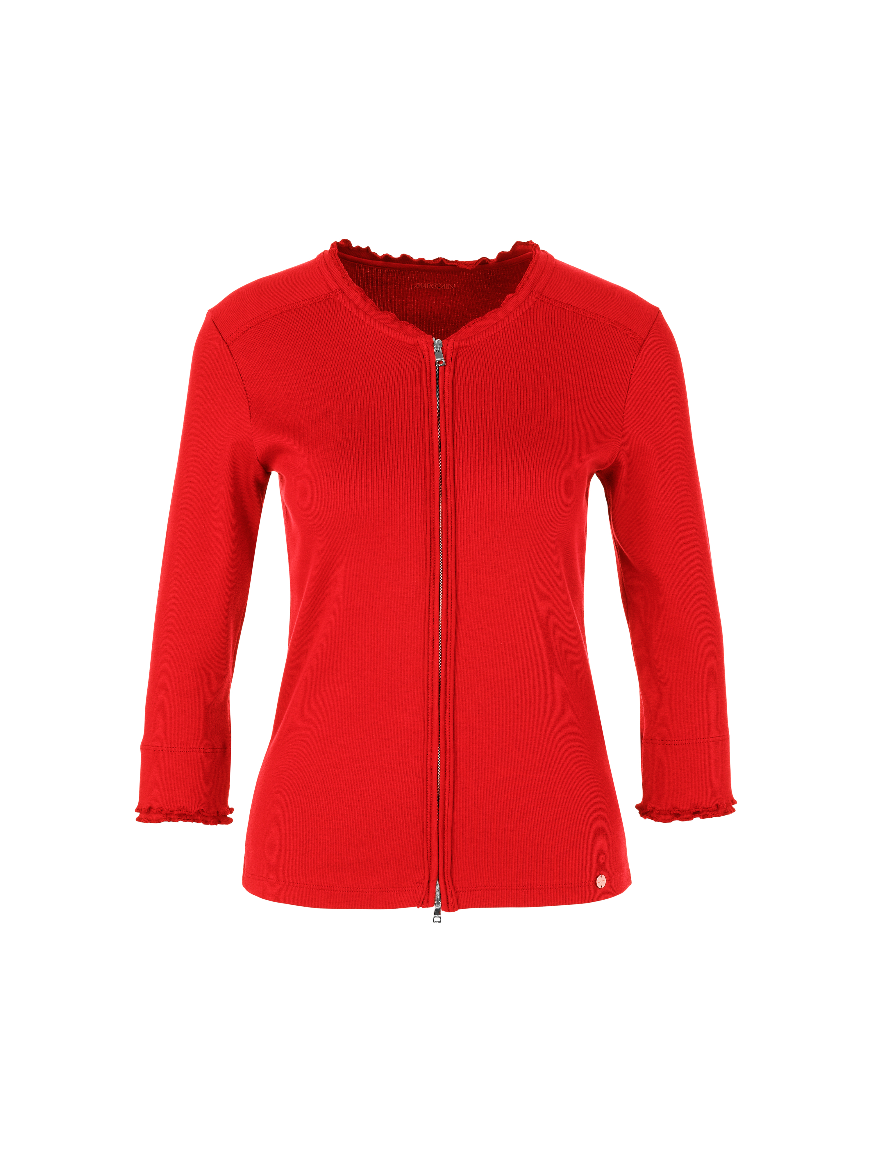 Uni Jacke in Cotton-Ripp