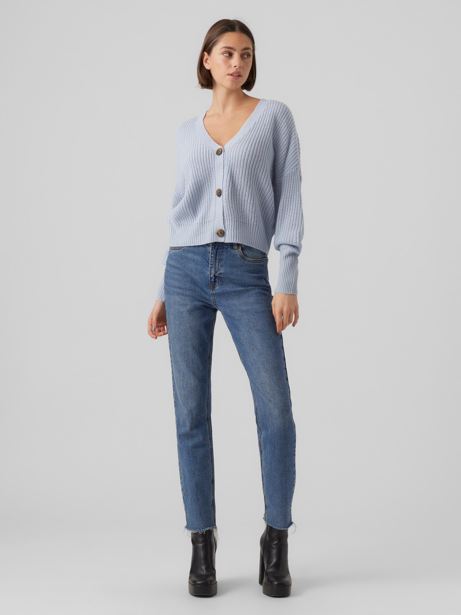 VMLEA LS V-NECK CUFF CARDIGAN  NOOS