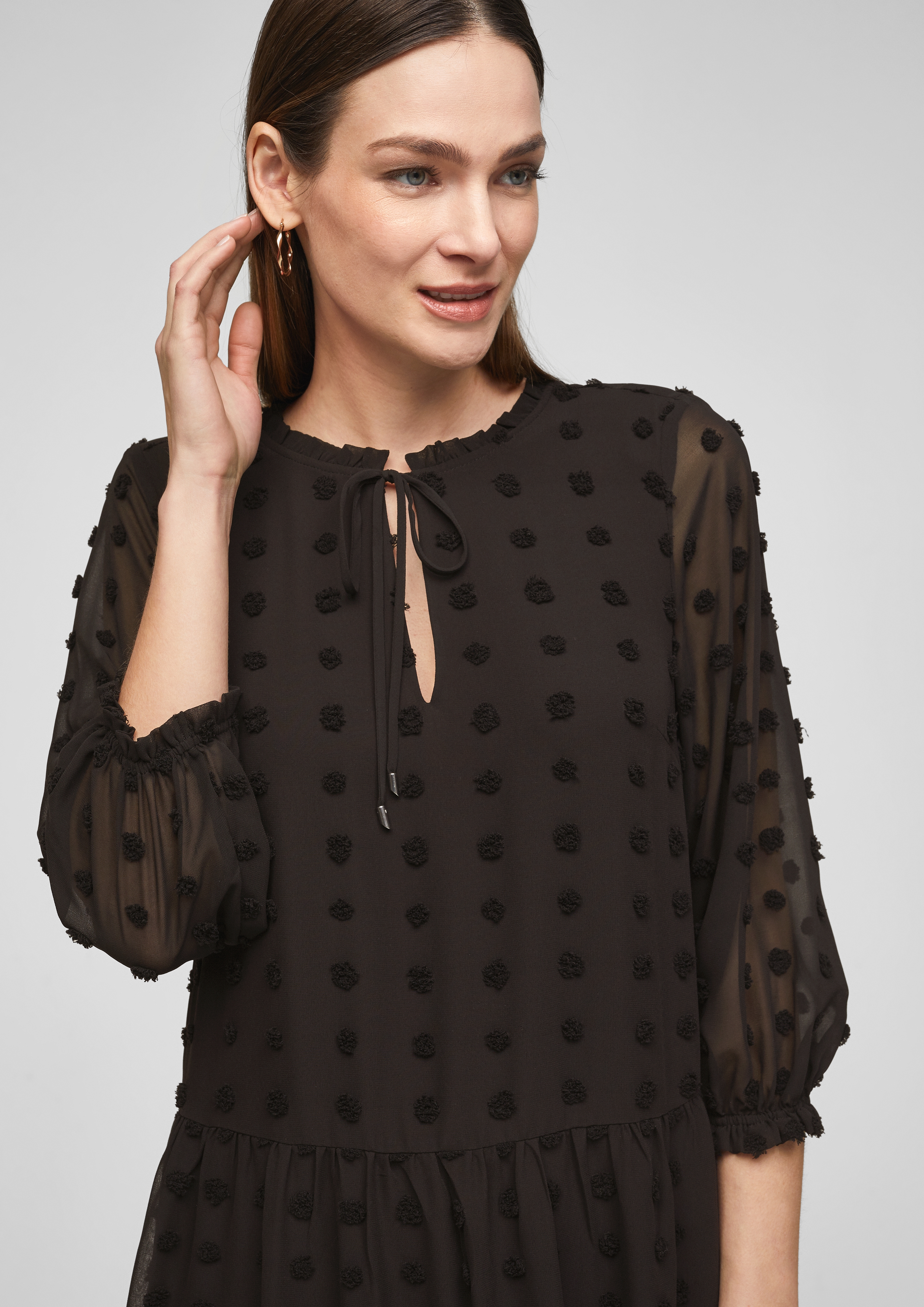 Chiffon-Kleid