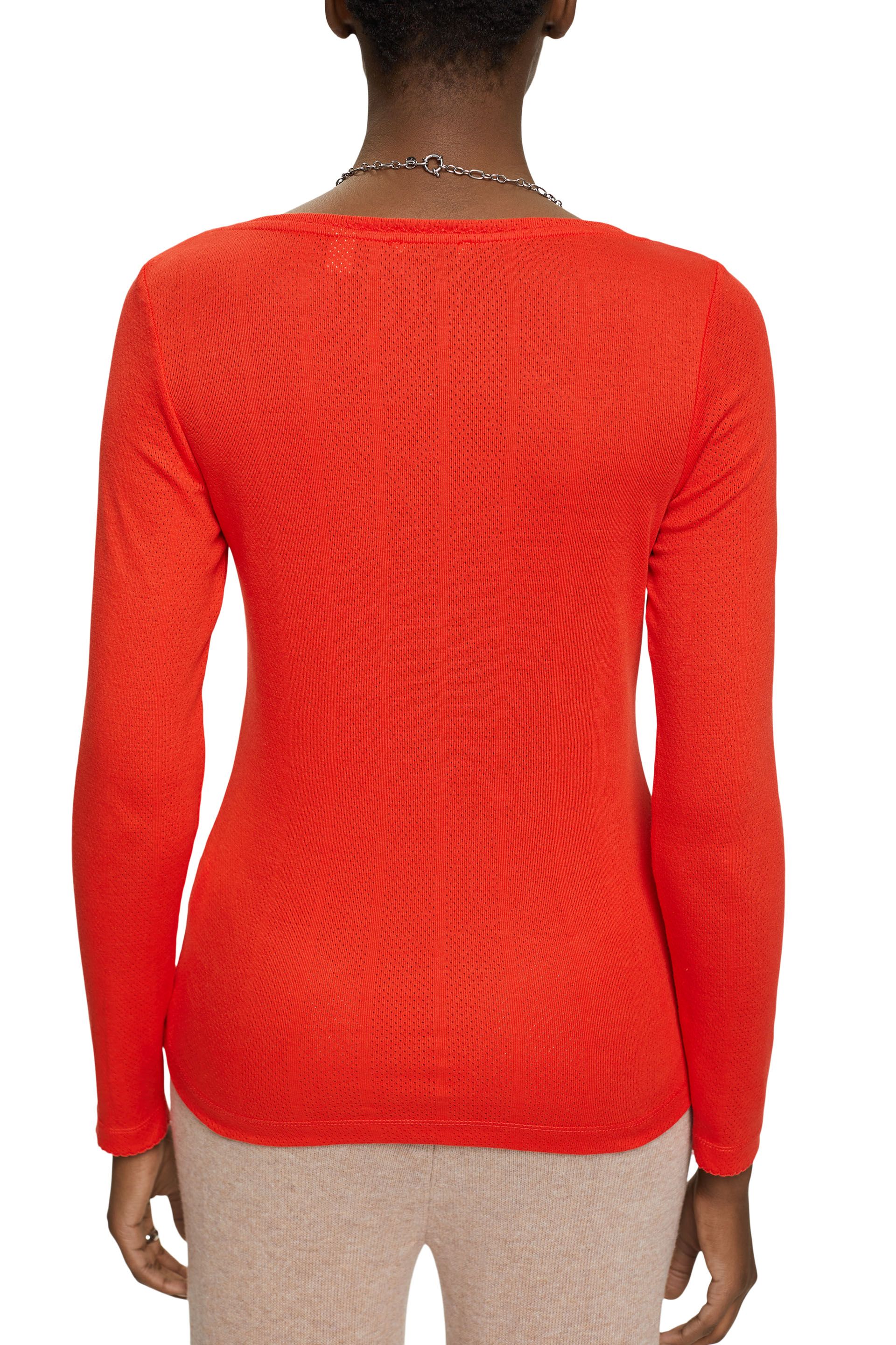 Pointelle-Longsleeve