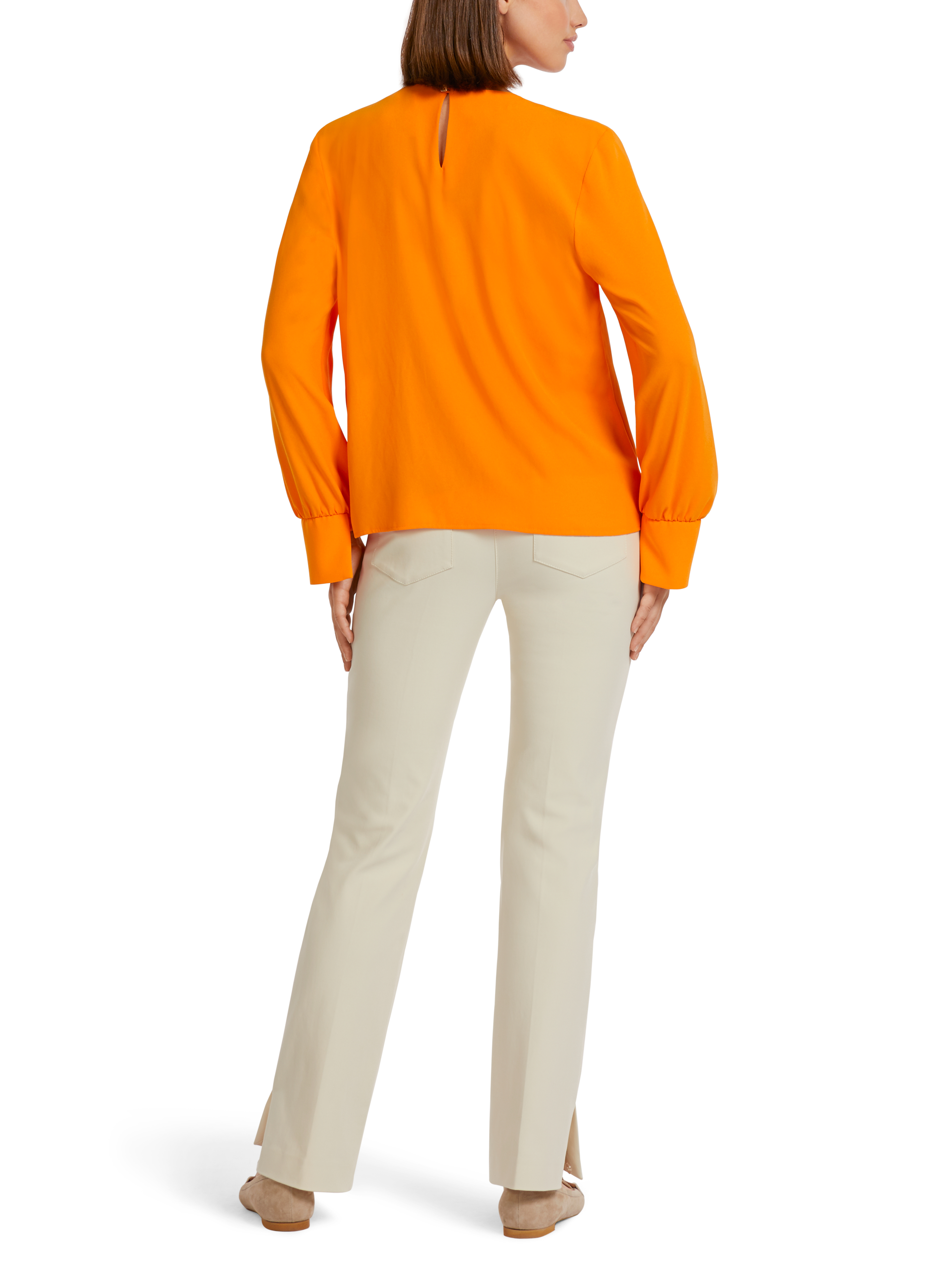 Blusenshirt mit Falten
