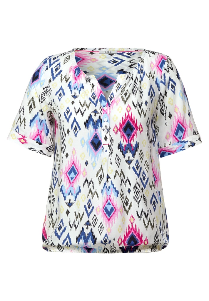 Bluse mit Print