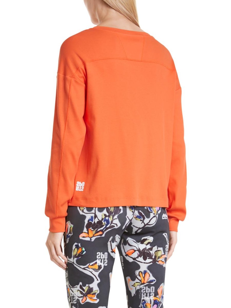 Blusenshirt aus Materialmix