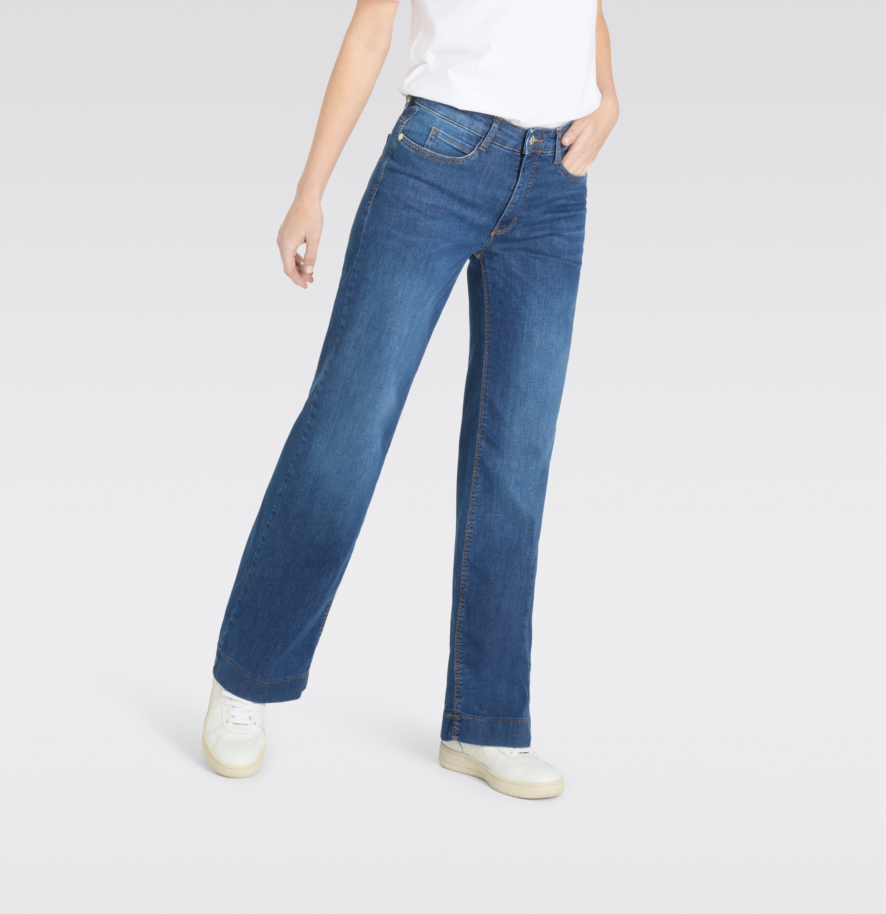 MAC JEANS - WIDE, Authentic Stretch Denim