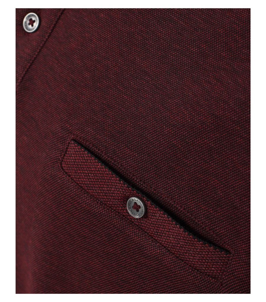 Polo-Shirt Langarm gestreift