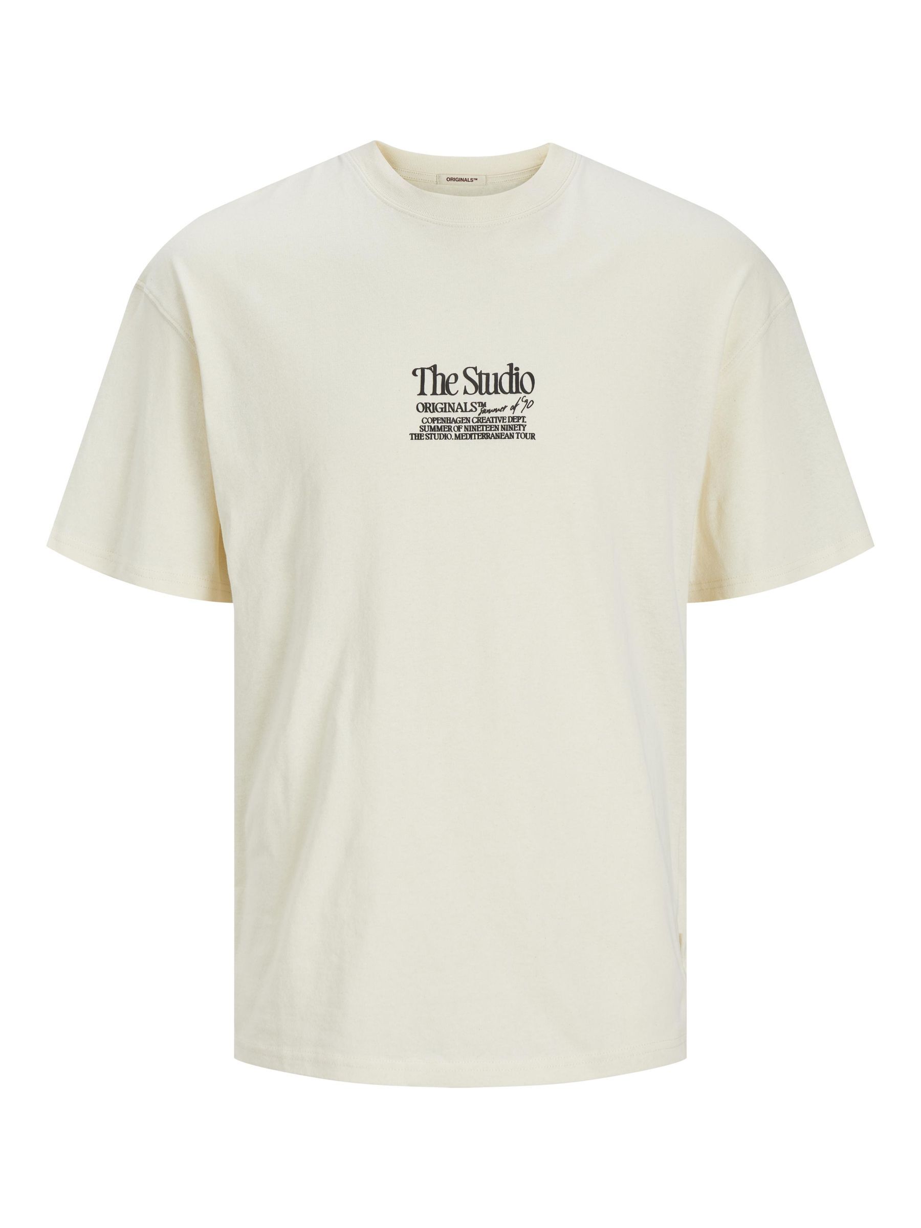 JORNOTO GRAPHIC BACK TEE SS CREW NECK LN