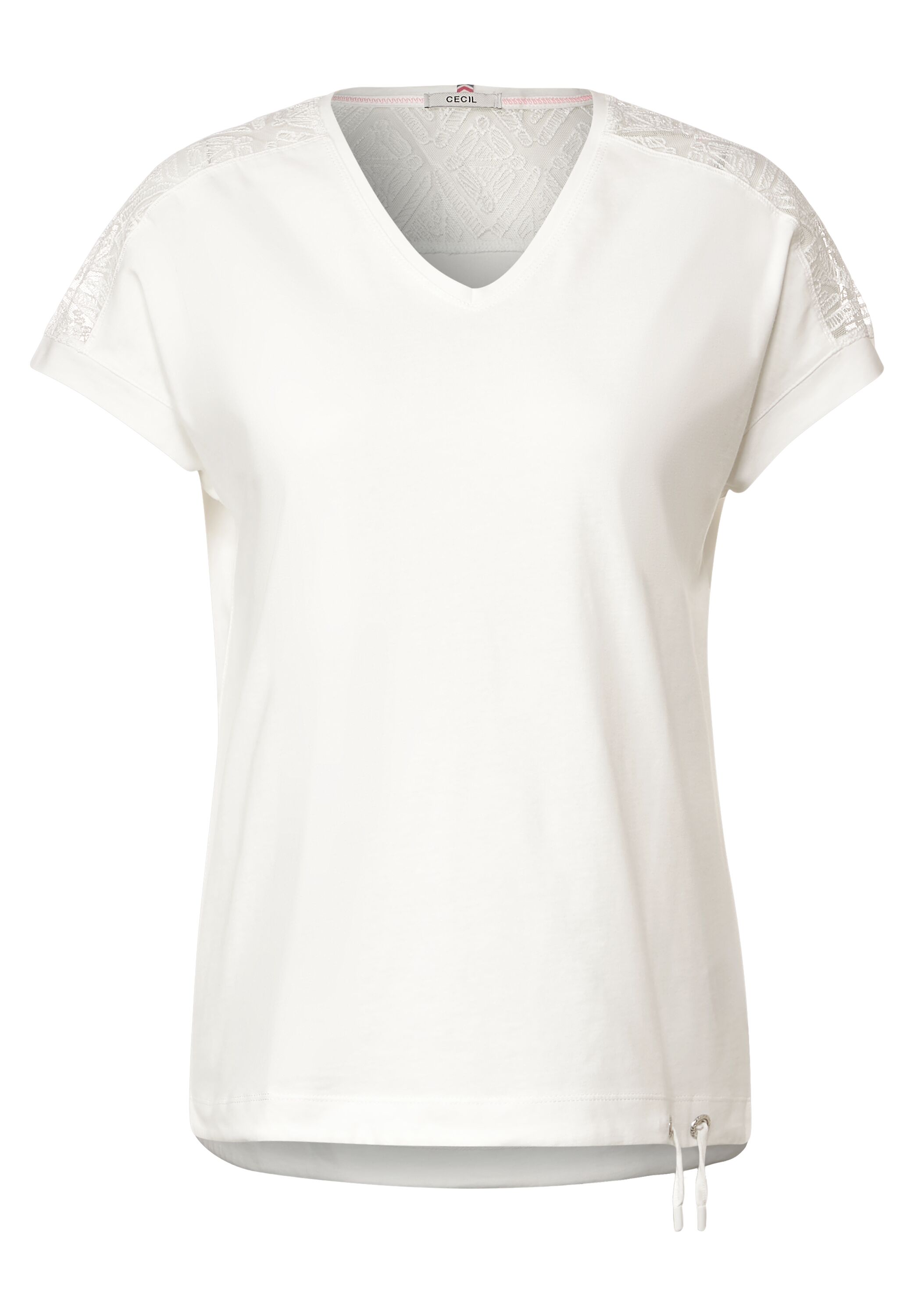 Spitzendetail Shirt