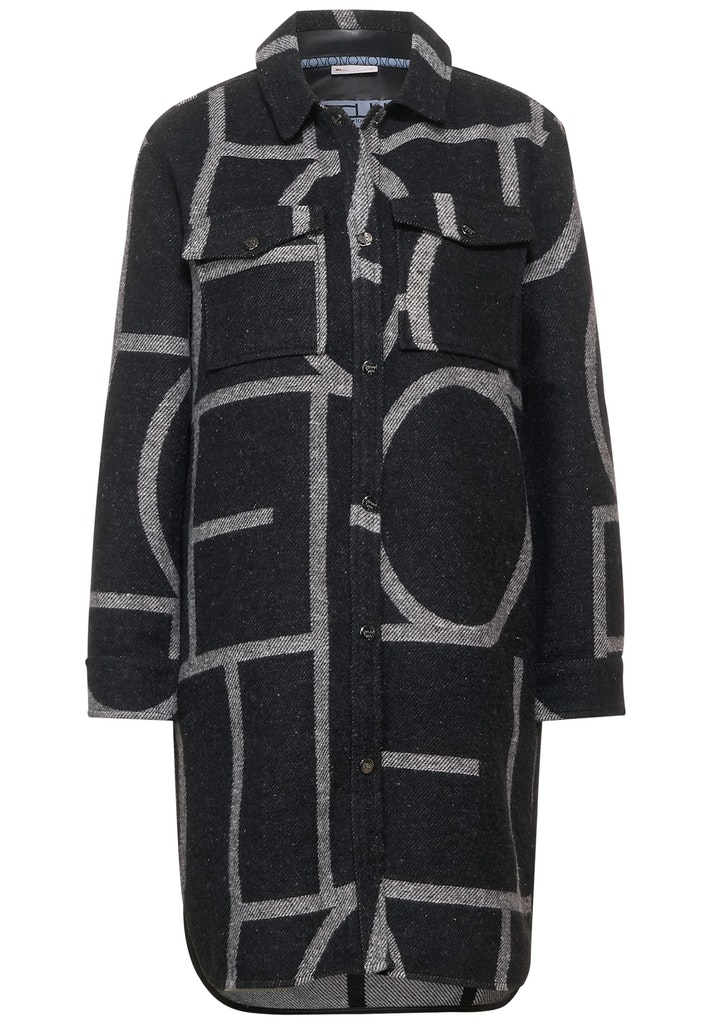 Overshirt mit Wording