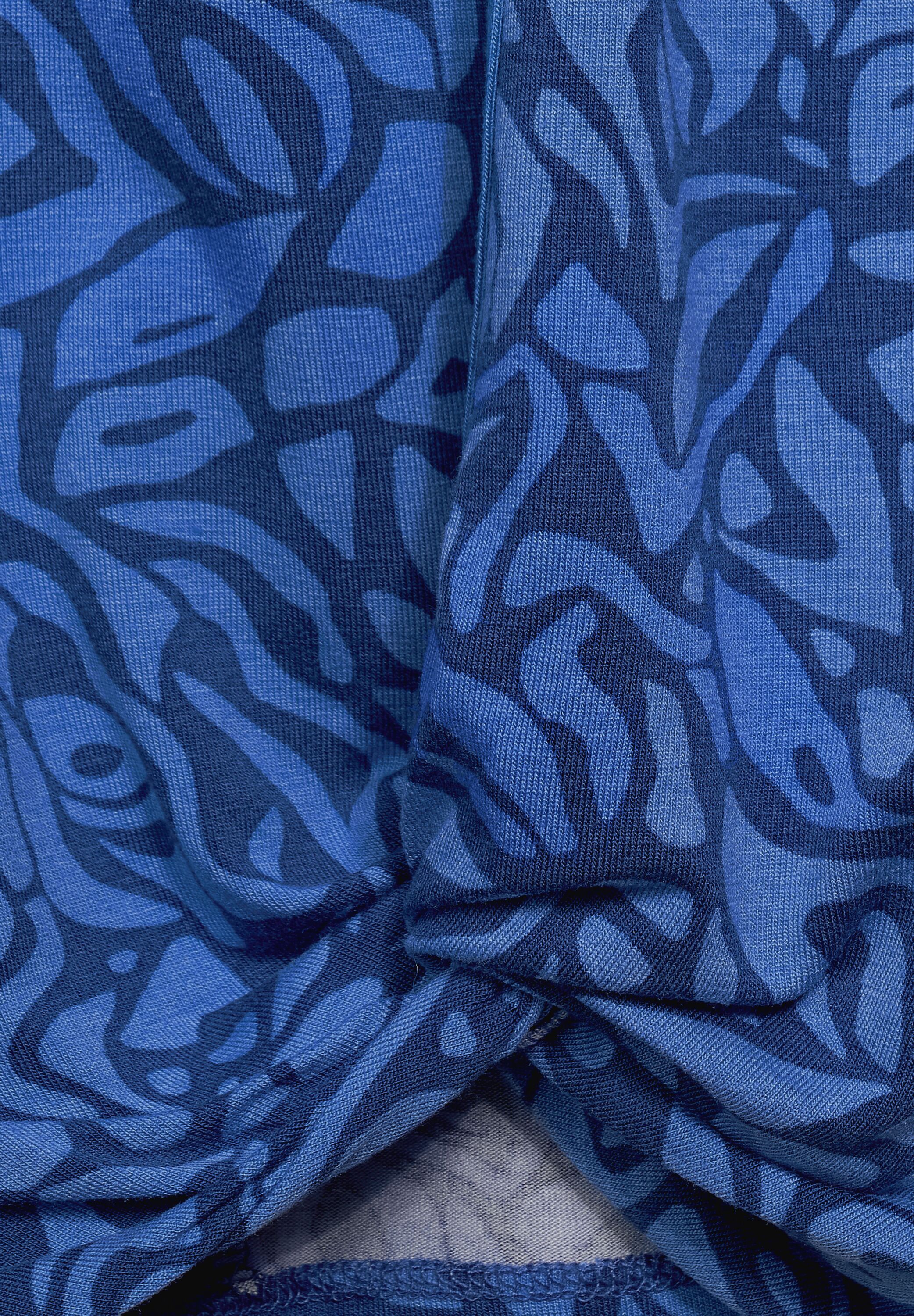 T-Shirt mit Knotendetail