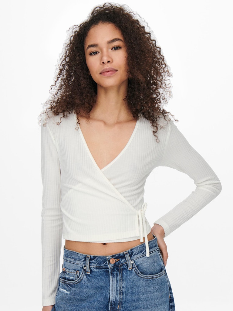 ONLEMMA L/S TIE WRAP TOP NOOS