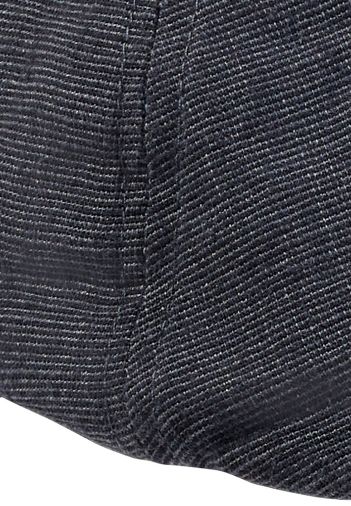 Flat Cap aus Leinen-Mix