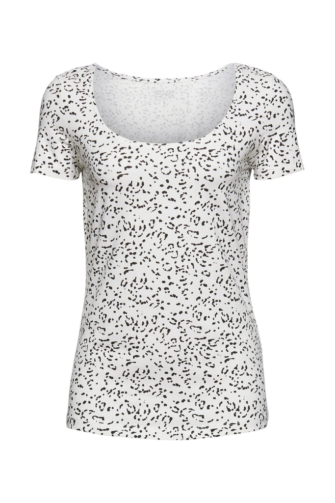 T-Shirt mit Musterprint, Bio-Baumwolle