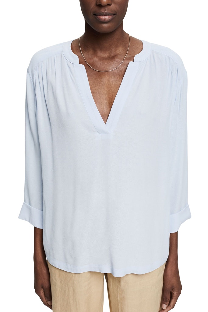 Bluse mit 3/4 Ärmeln