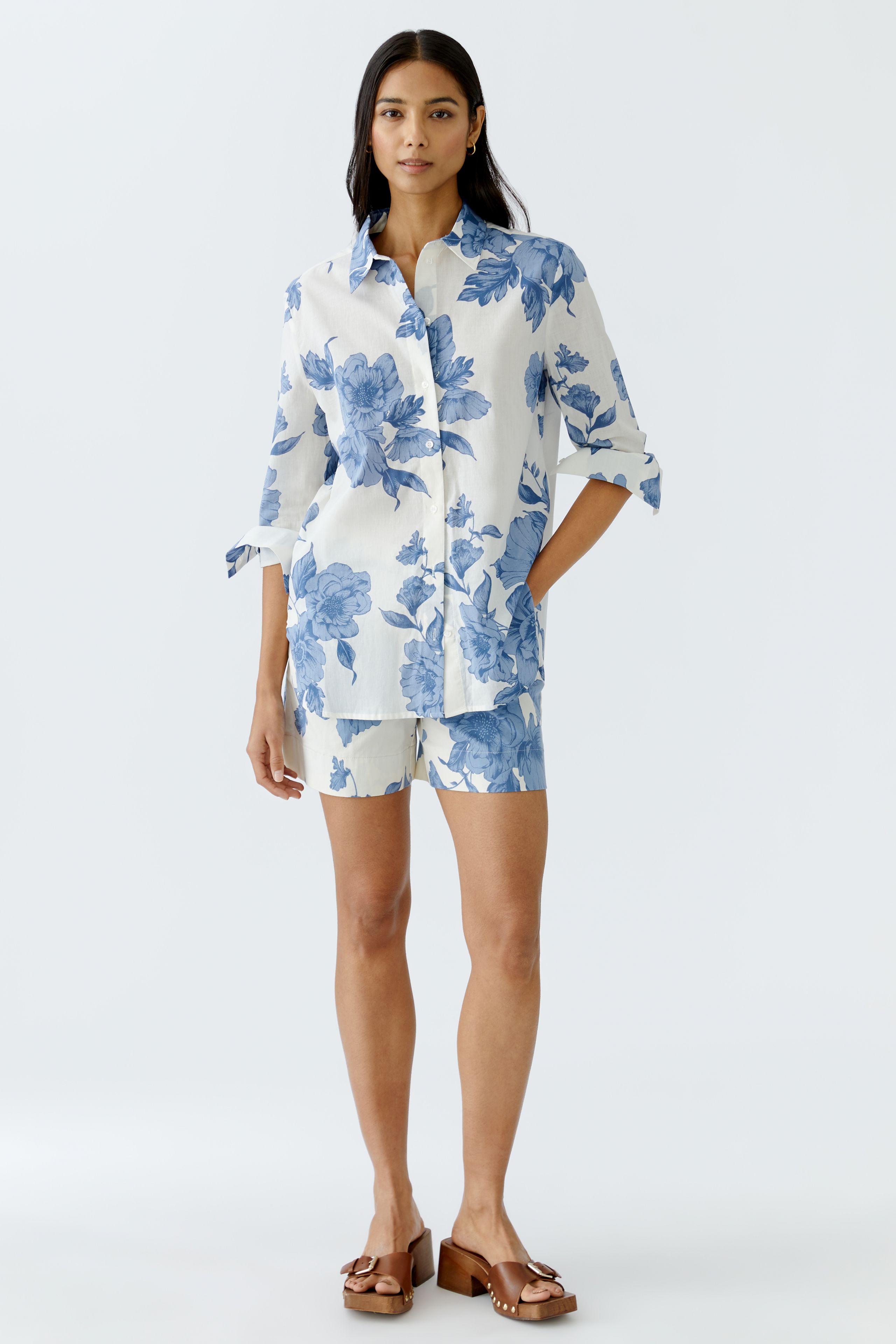 Longbluse Baumwollvoile