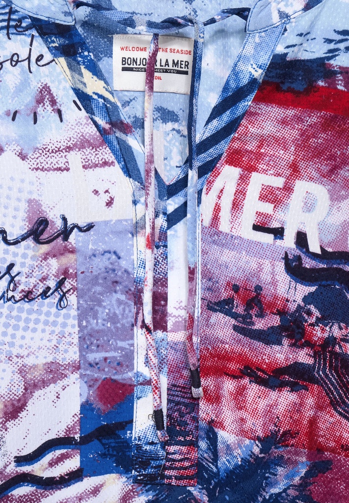 Printbluse