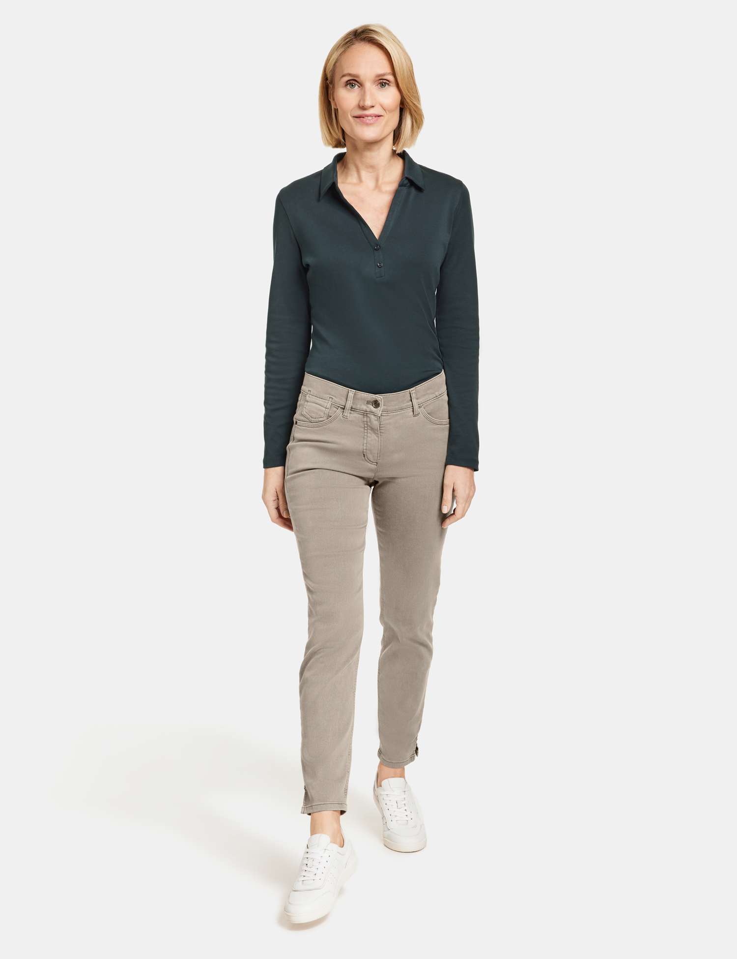 7/8 Jeans BEST4ME CROPPED mit Saumschlitzen