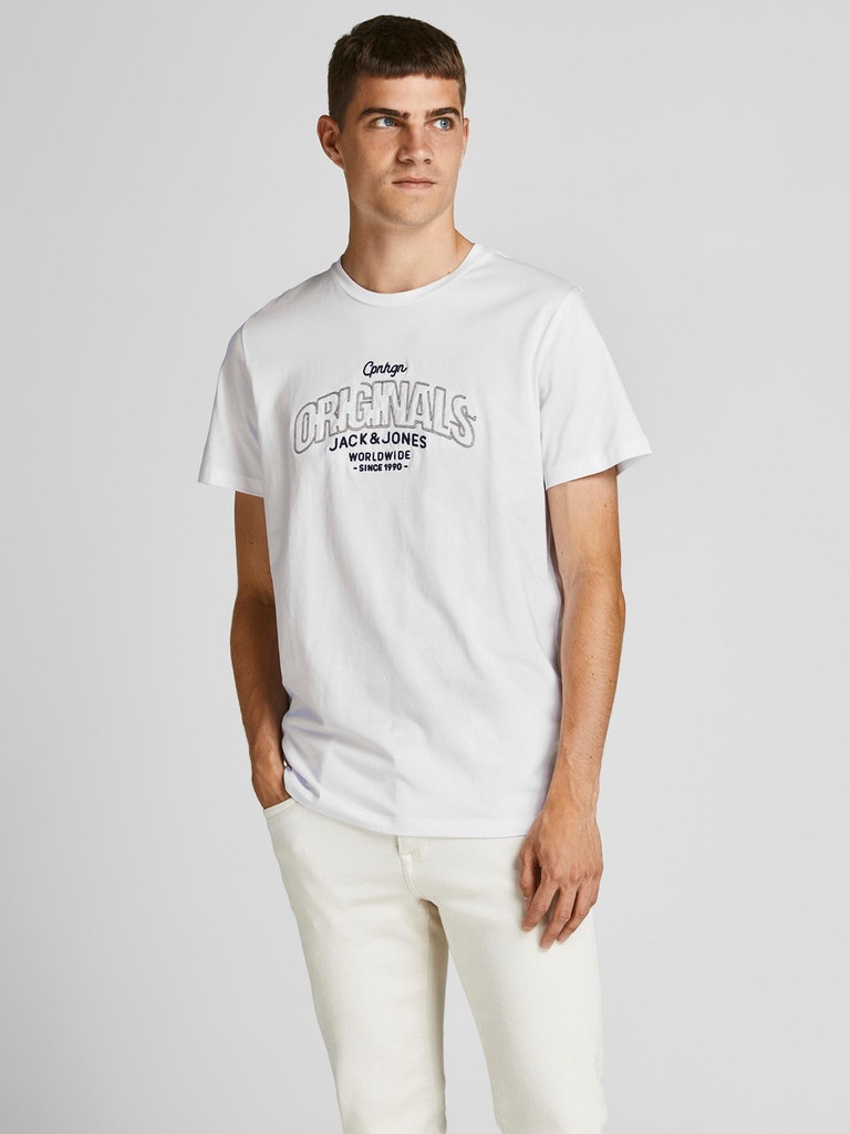 JORSURFACE BRANDING TEE SS CREW NECK BF